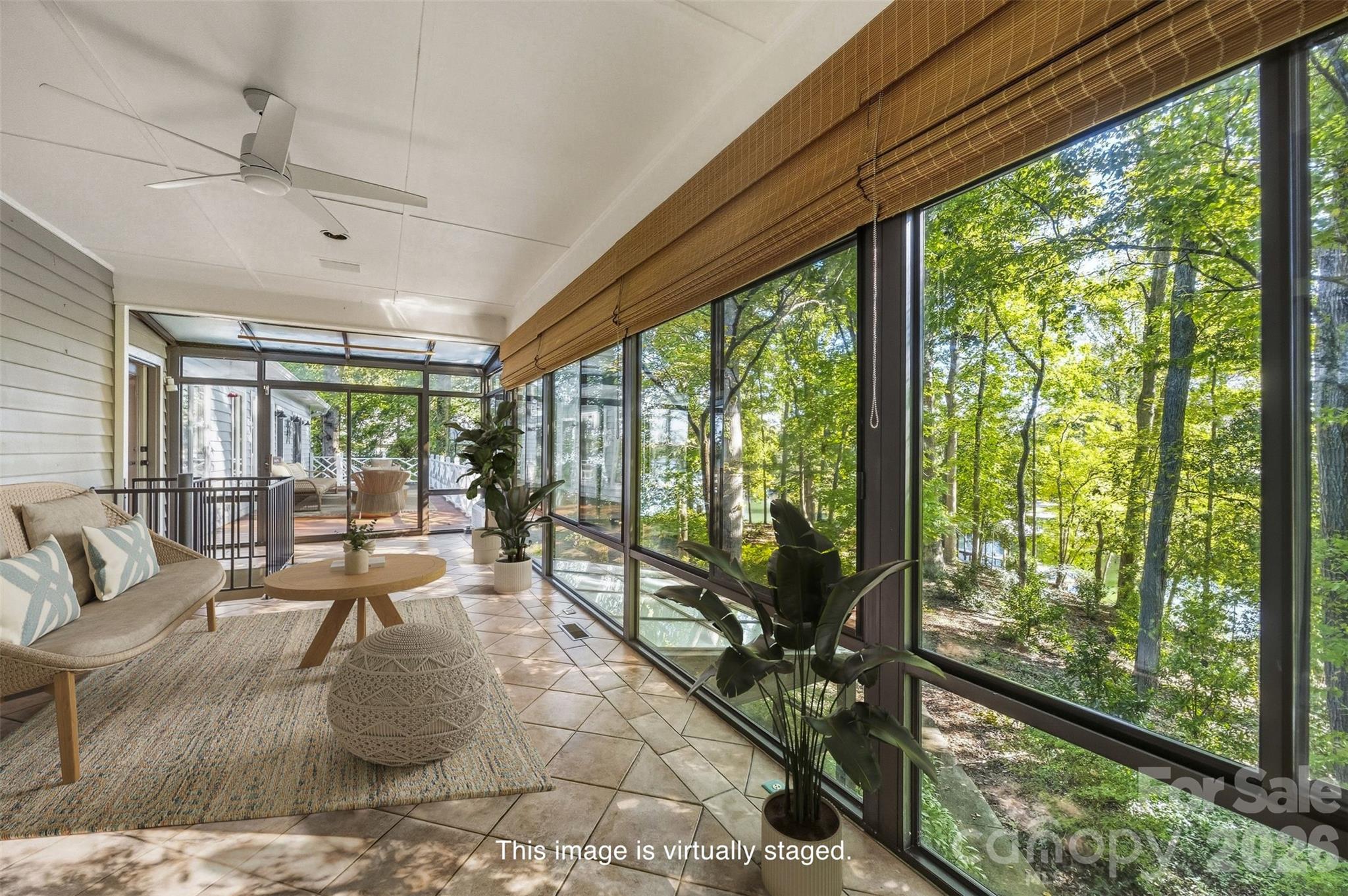 Spacious sunroom with so much natural light!!! - 185 Appian Way, Shelby