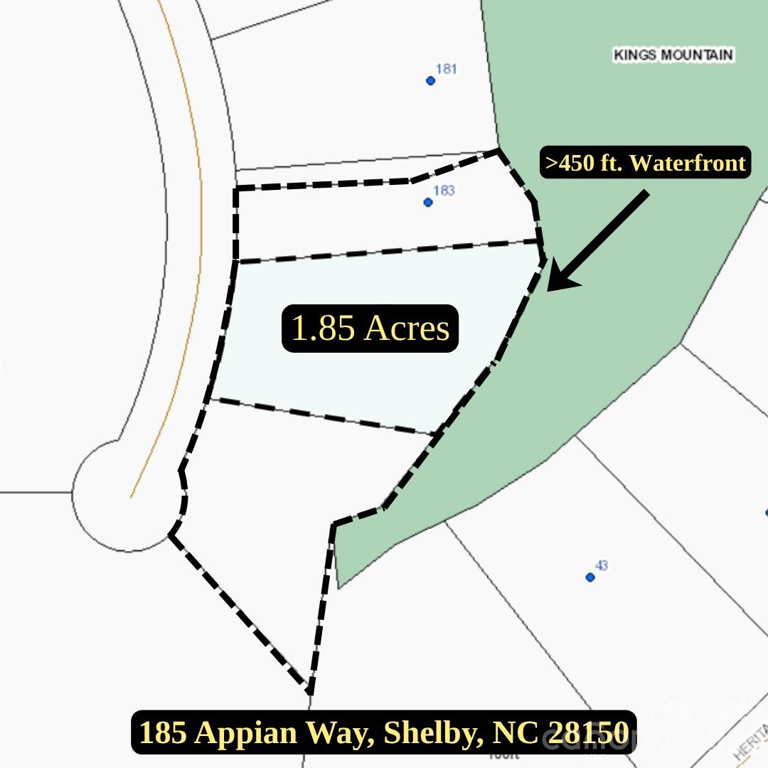Three parcels for ultimate privacy! - 185 Appian Way, Shelby
