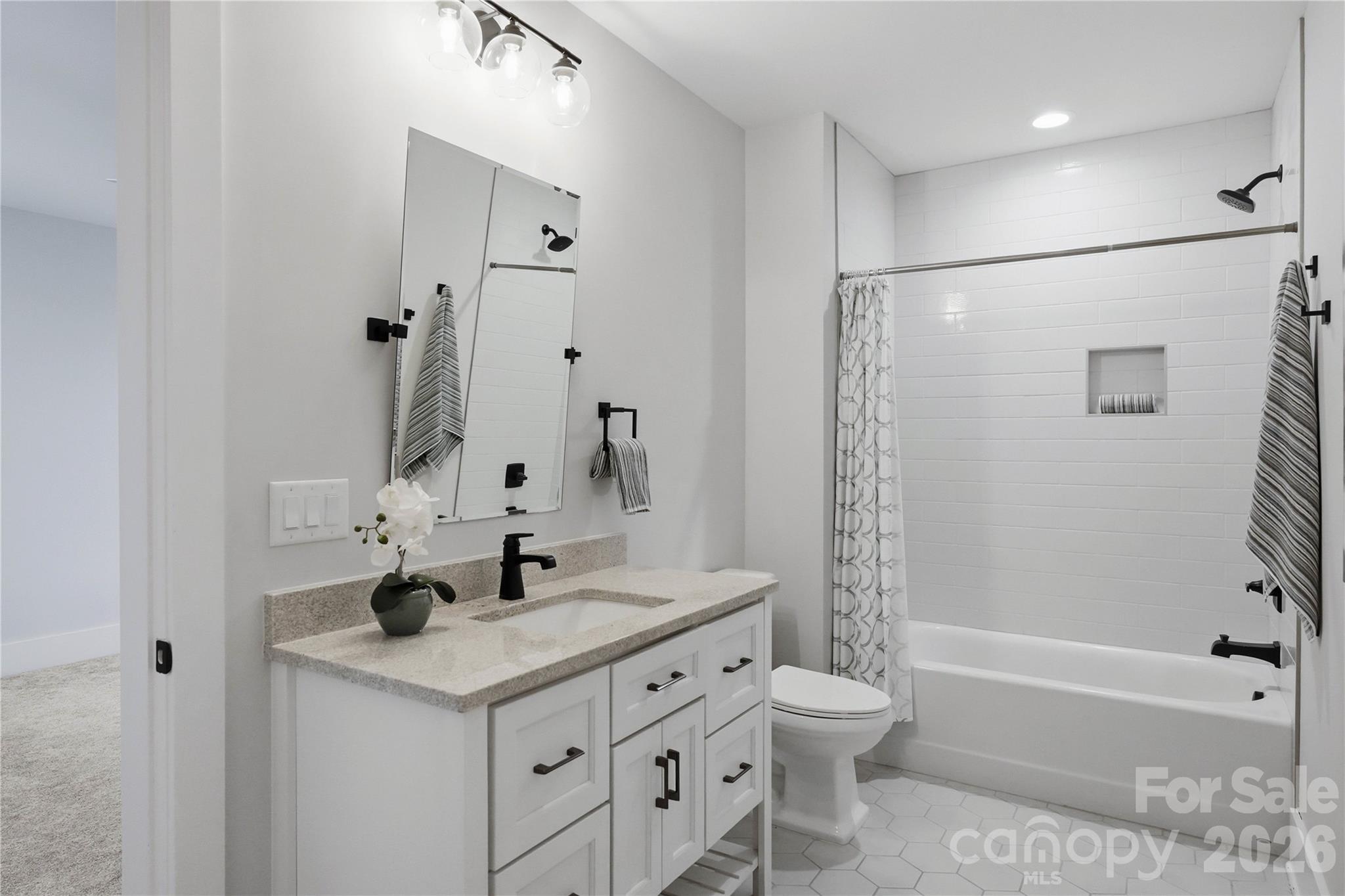 Full bath basement - 644 Normandy Road, Mooresville