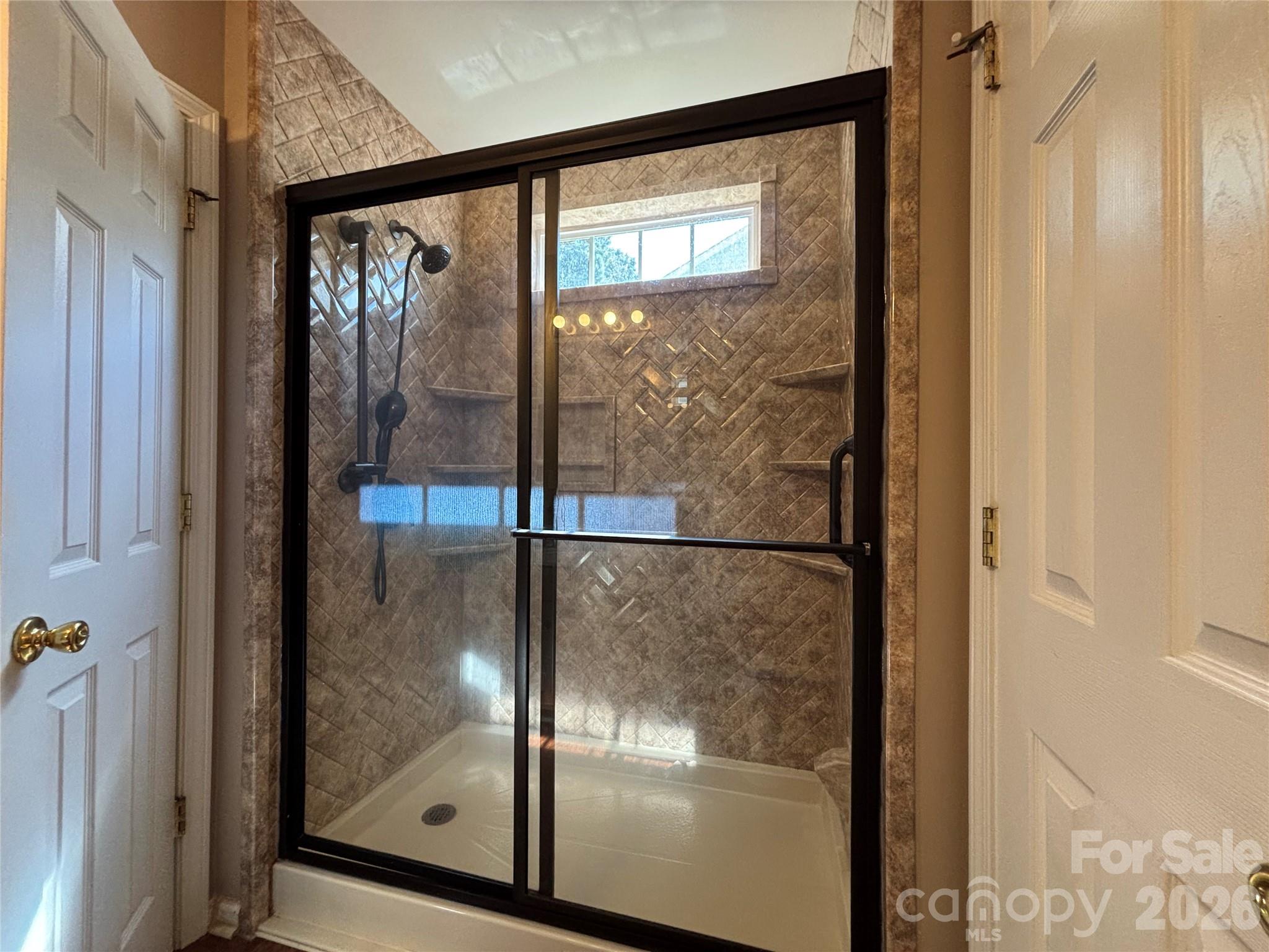 Primary bath shower - 1619 Eagle Lake Drive, Indian Land