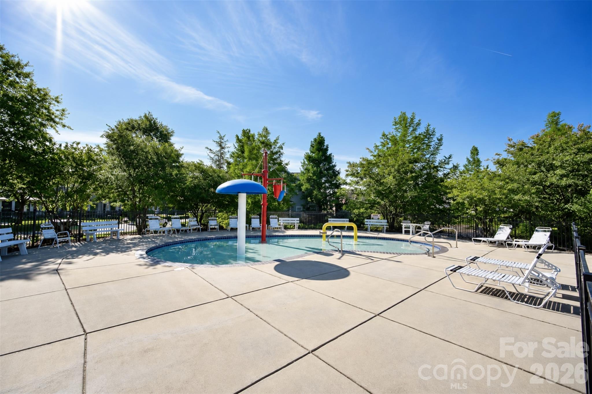 Splash pad gives the littles a great spot to burn off the energy - 1006 Triple Crown Drive, Indian Trail