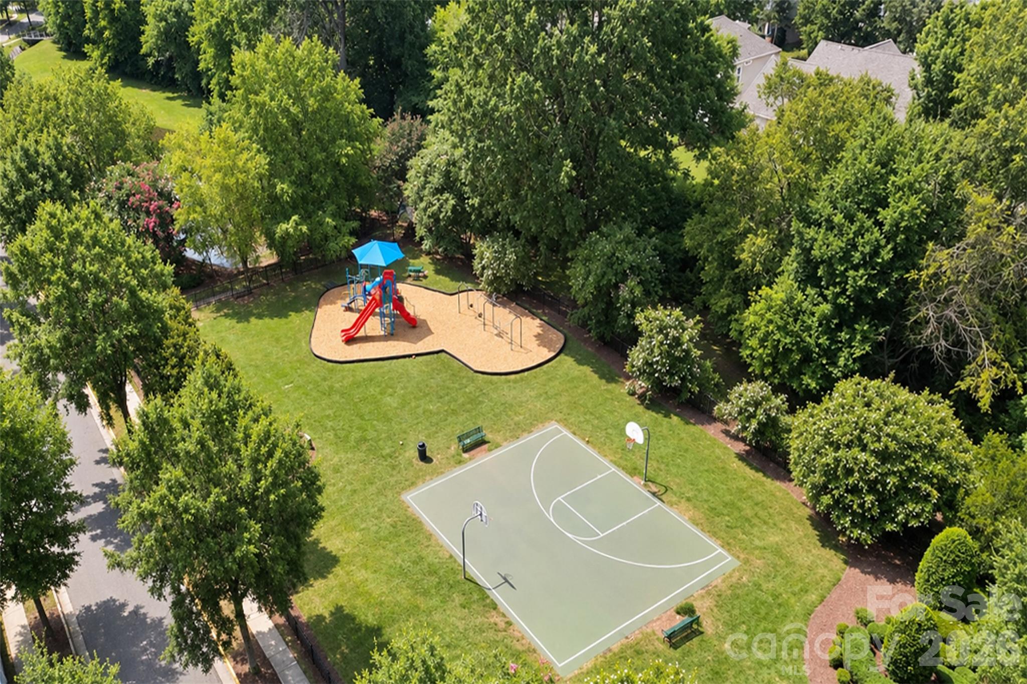 Basketball court and 2nd playground - 1006 Triple Crown Drive, Indian Trail