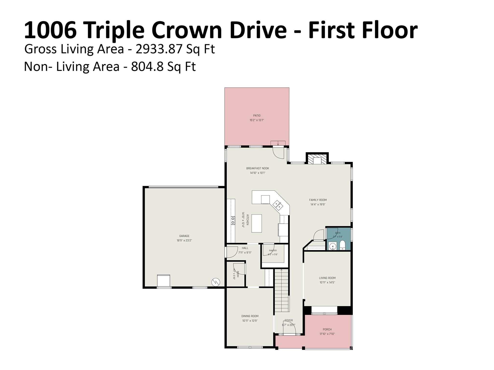 Single Family Residence at 1006 Triple Crown Drive, Indian Trail, photo 43 of 44