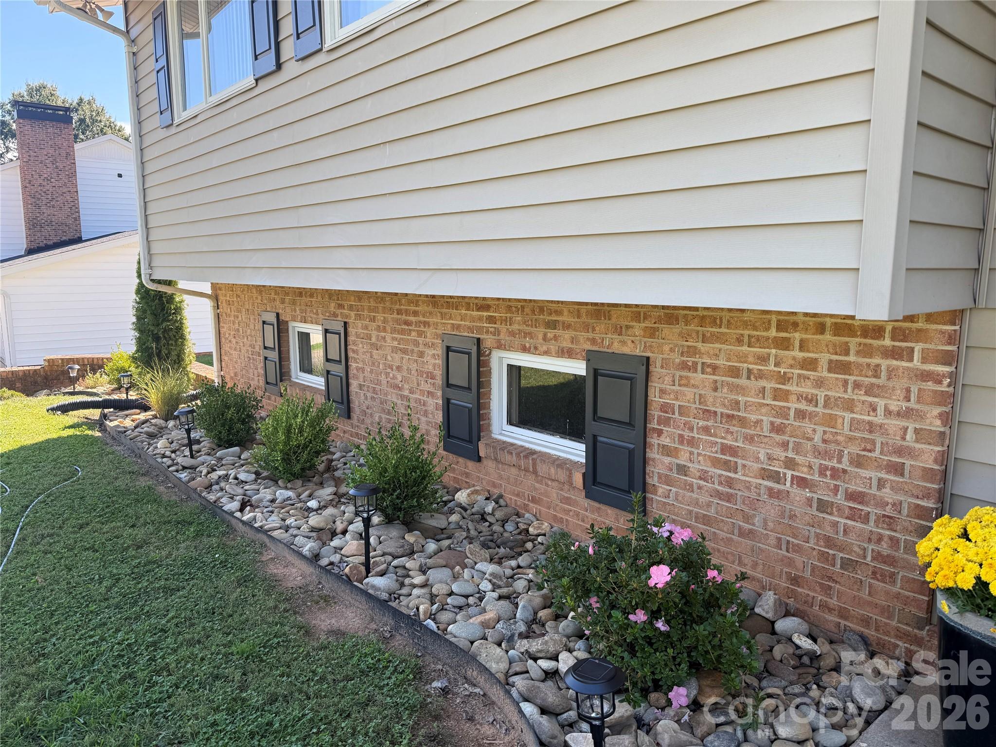 New landscaping - 152 North Shore Drive, Cherryville