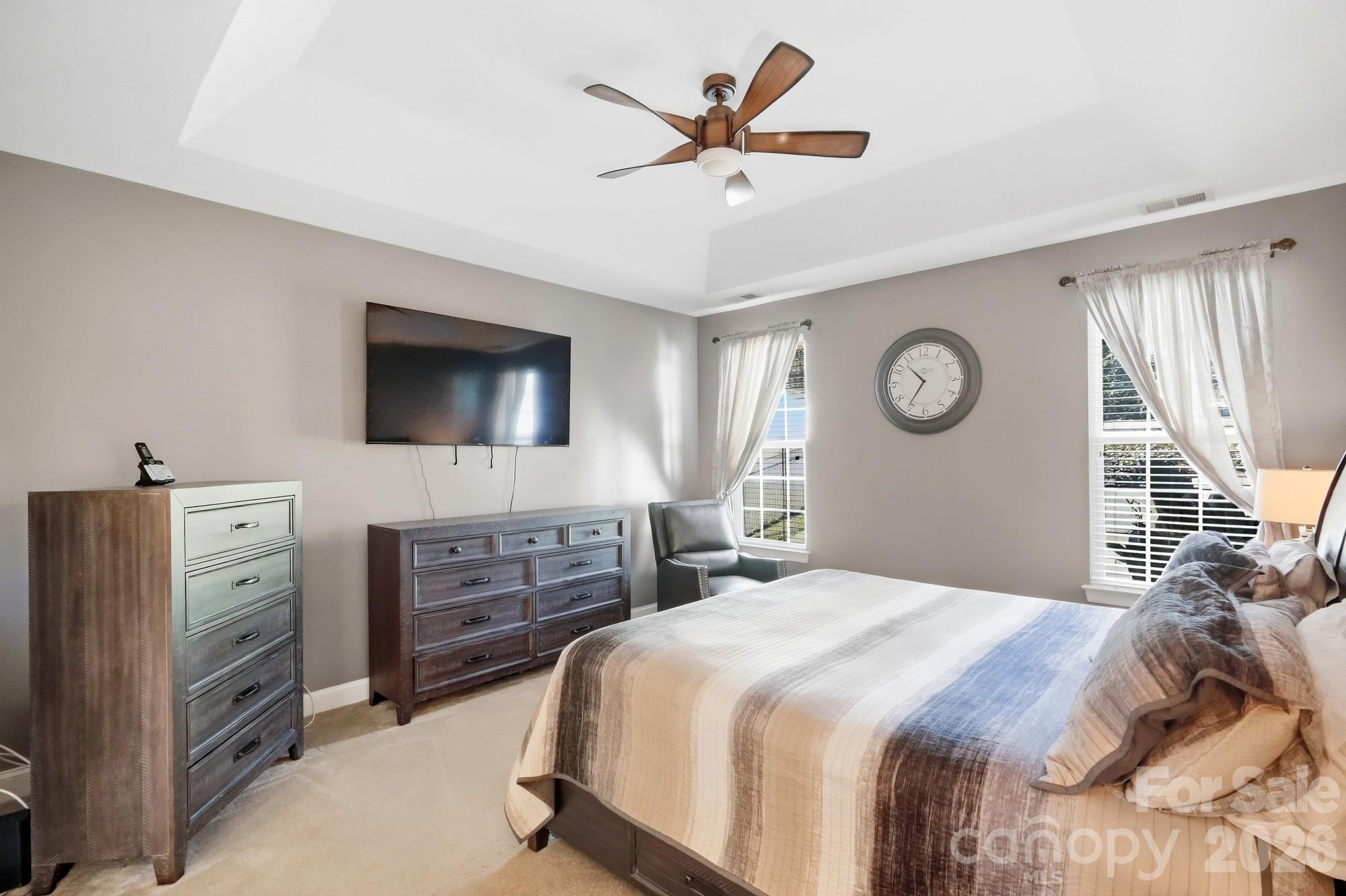 Primary Bedroom - 10110 Loch Lomond Drive, Charlotte