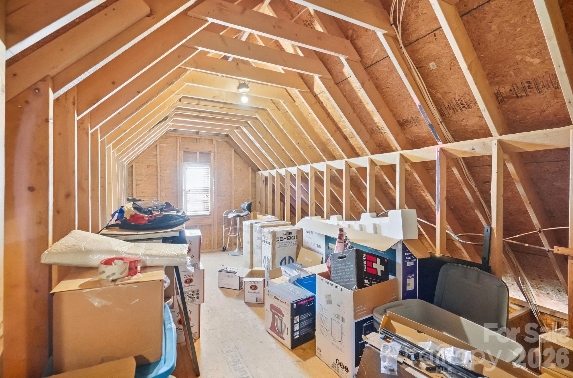 Large storage over garage - 10110 Loch Lomond Drive, Charlotte