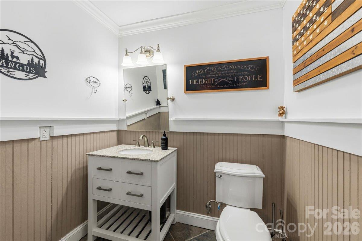 Half Bath - 106 S River Glen Drive, Morganton