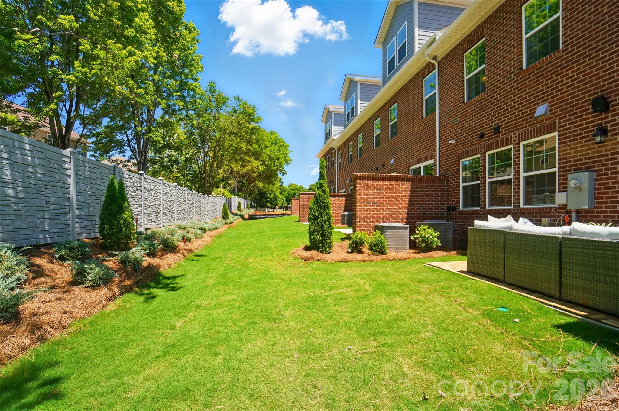 Back Yard - 12029 Lavinia Lane, Charlotte