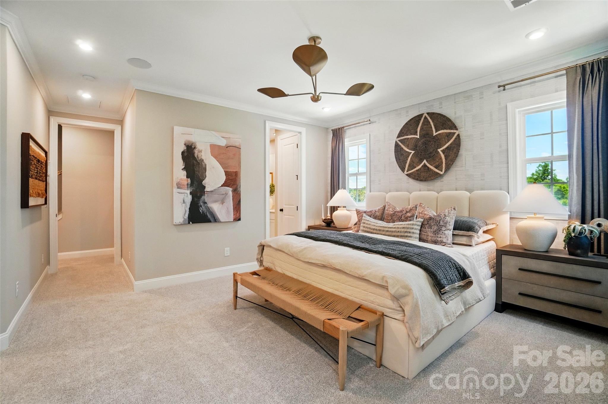 Primary Bedroom - 12029 Lavinia Lane, Charlotte