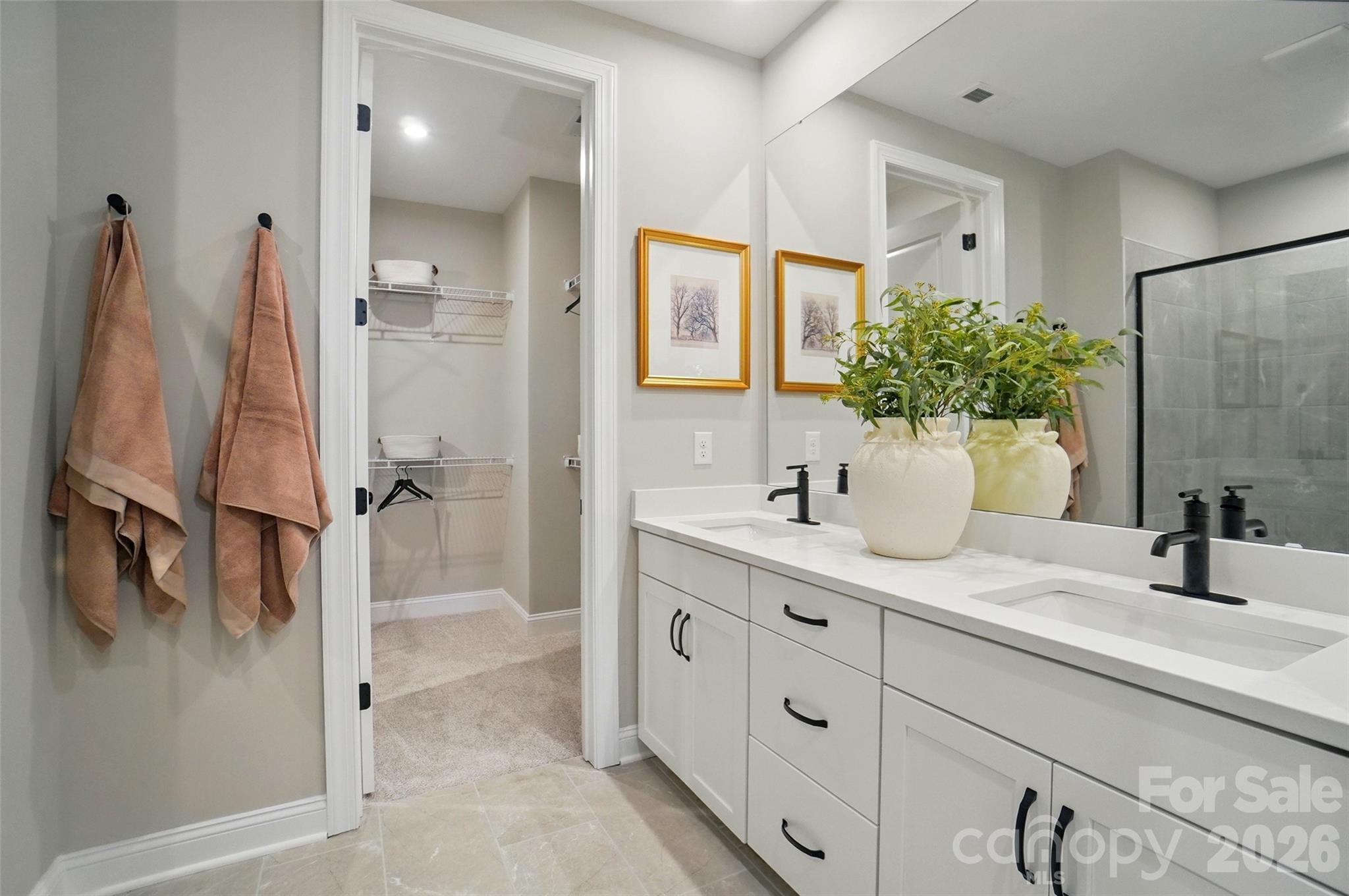 Primary Bath - 12029 Lavinia Lane, Charlotte