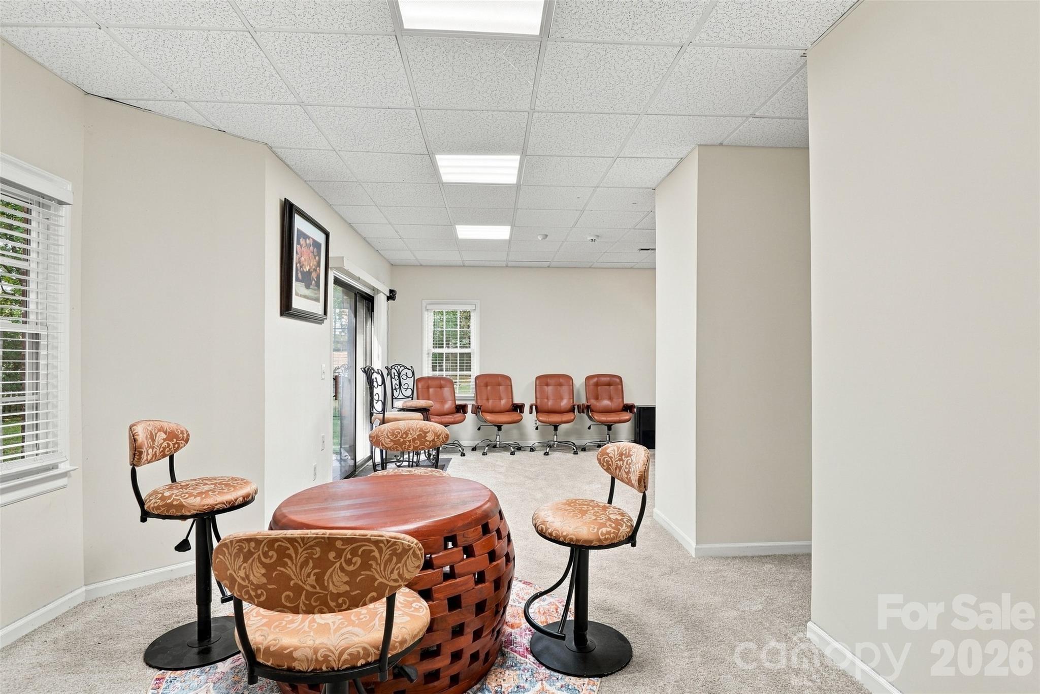 Basement entertainment space - 2020 Fairchelsea Way Lane, Matthews