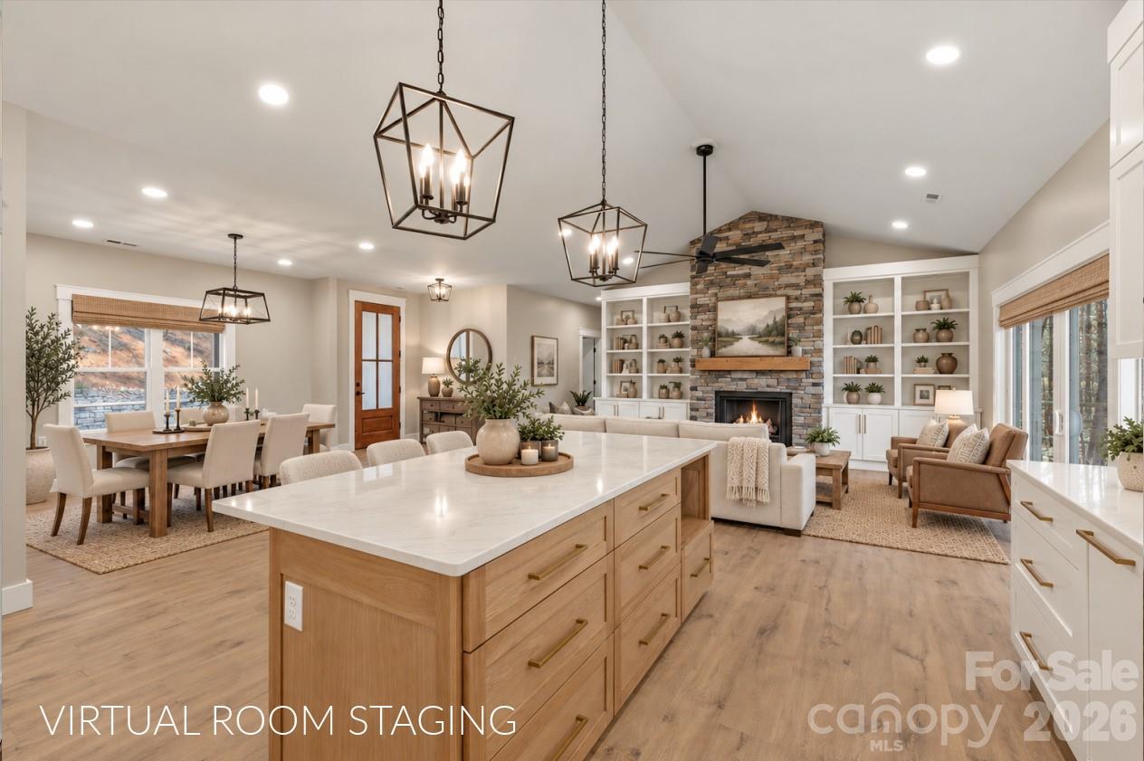 Virtual Room Staging - 291 Table Rock Trace NW, Valdese