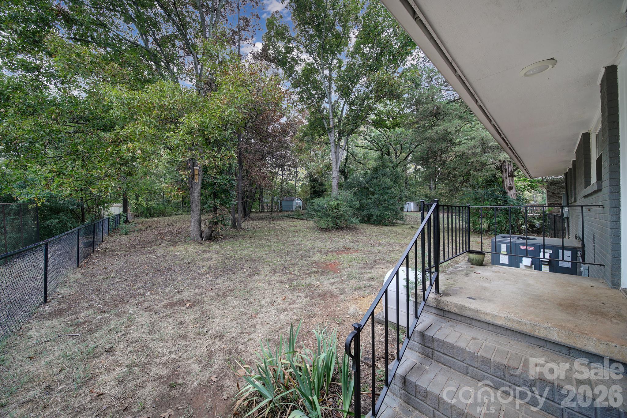 Backyard - 1064 Stonewall Avenue, Rock Hill