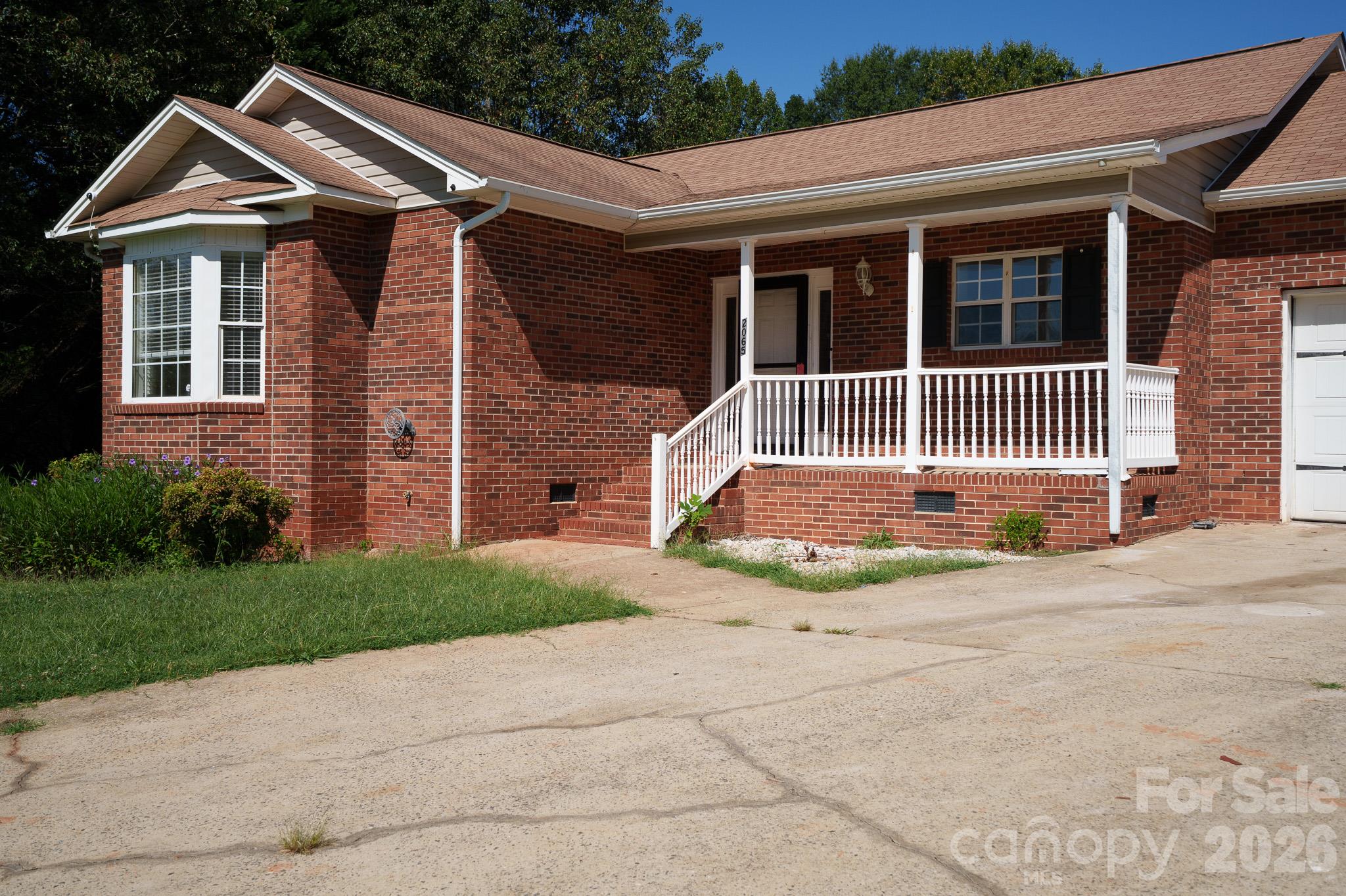Brick Front ,Pressure Washed, - 2065 Gary Lane, Hickory