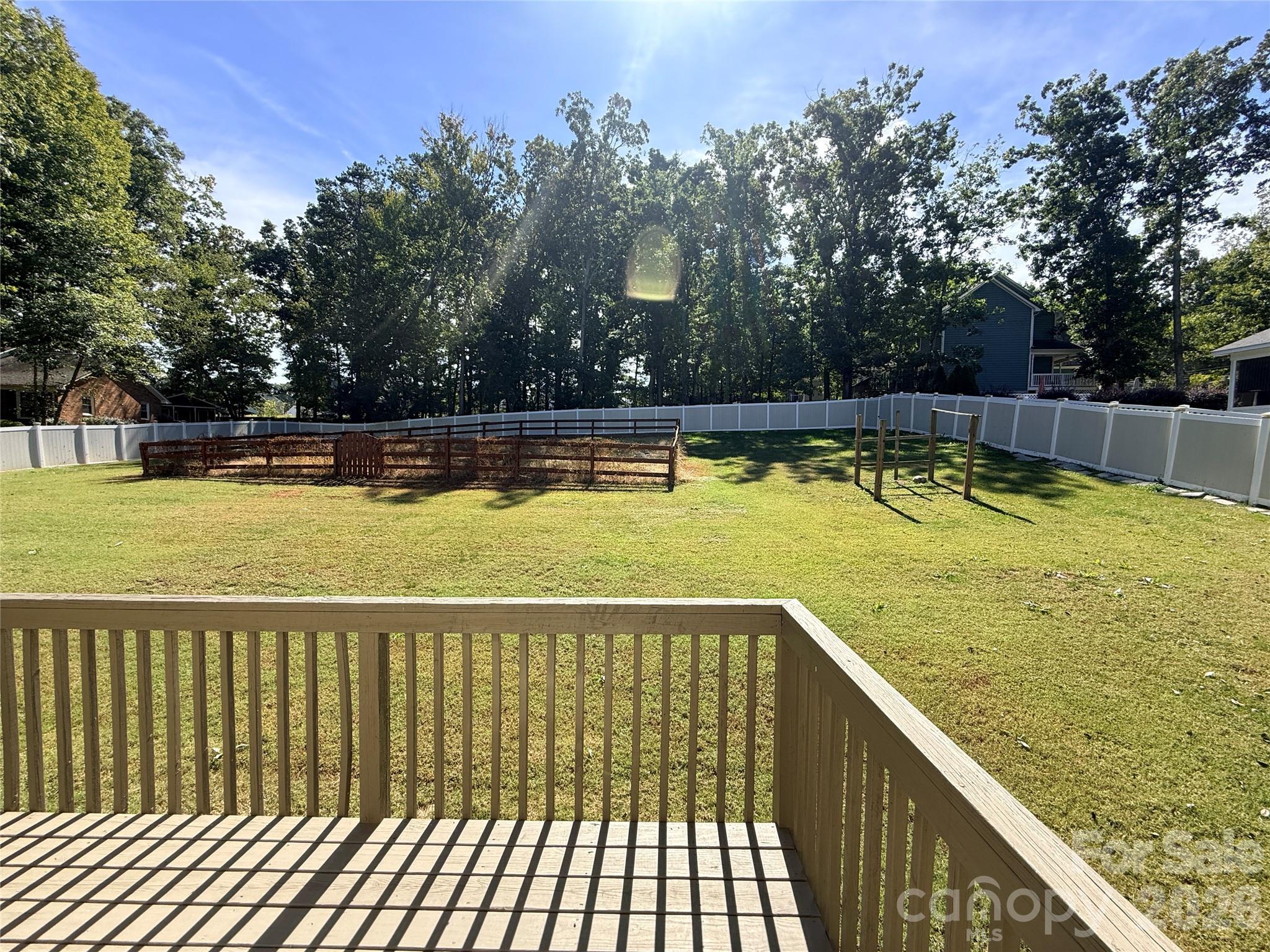 Backyard Patio - 2219 Knollgate Drive, Monroe