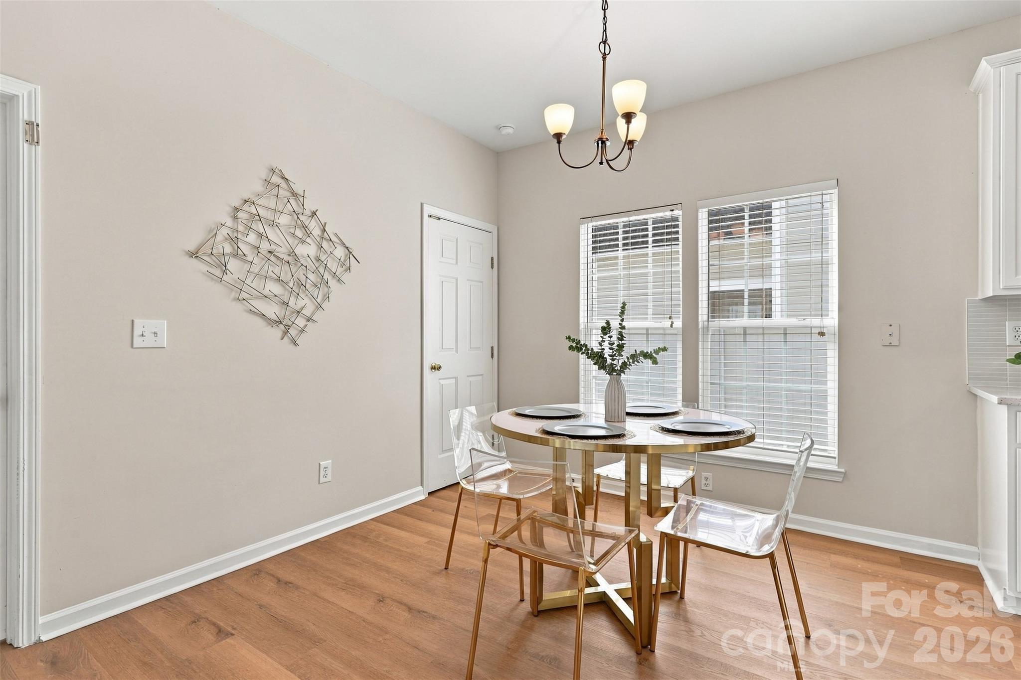 Breakfast area - 11705 Kingsley View Drive, Charlotte