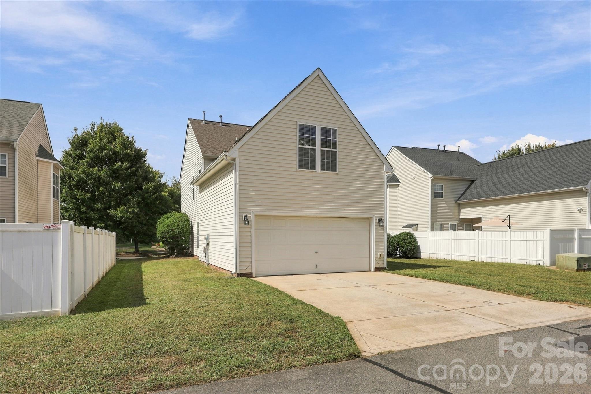 Rear view - 11705 Kingsley View Drive, Charlotte