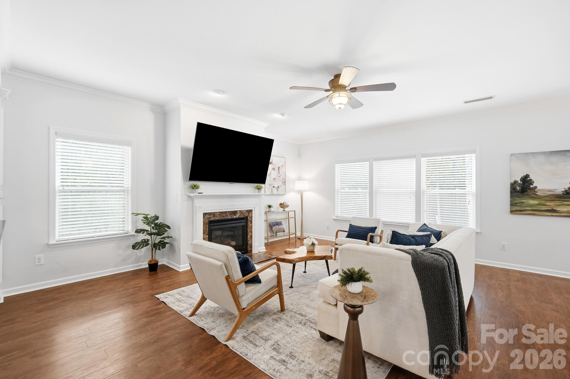 Spacious living room - 5409 Cotton Top Court, Waxhaw