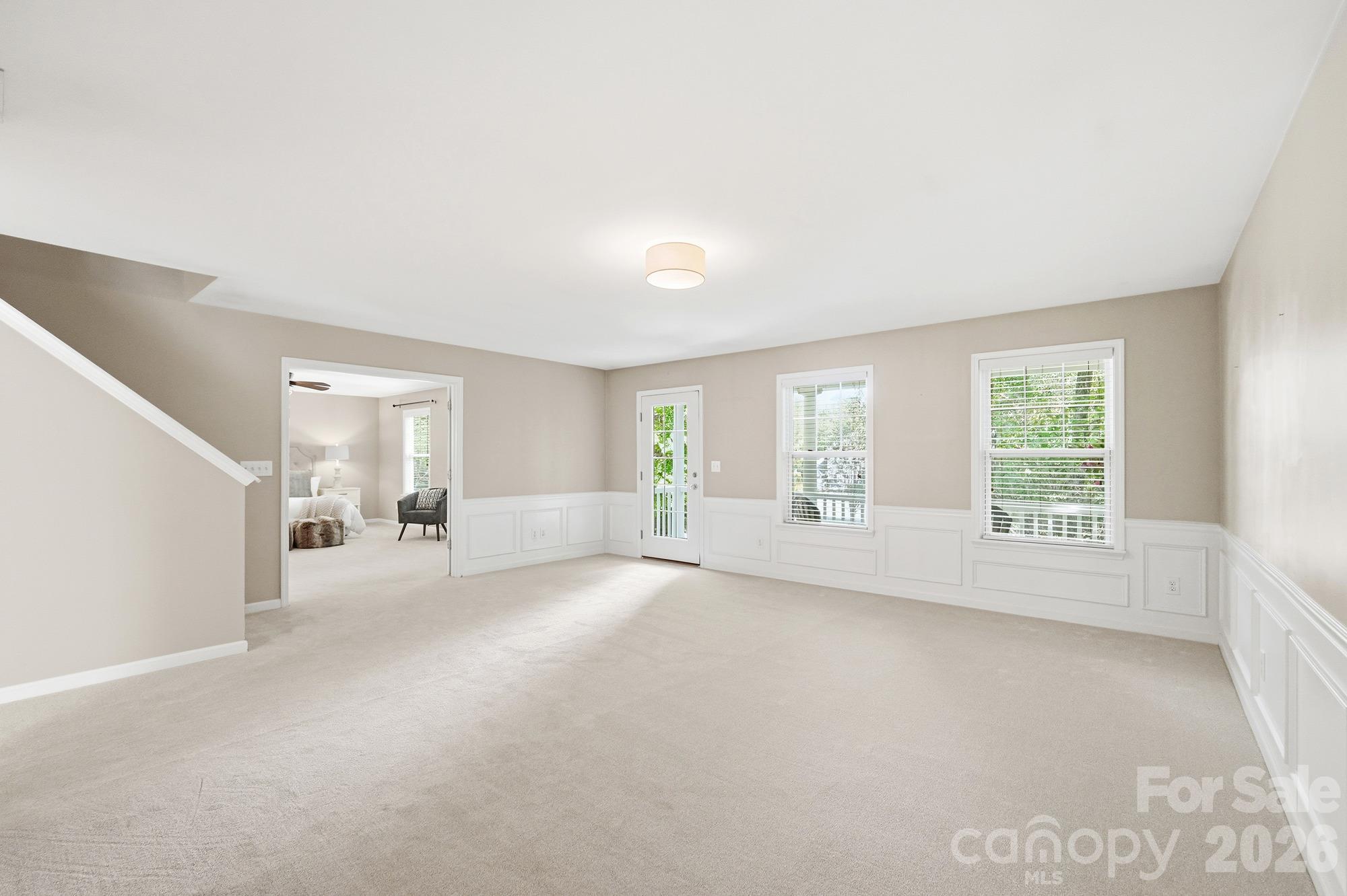 Huge loft area - 5409 Cotton Top Court, Waxhaw