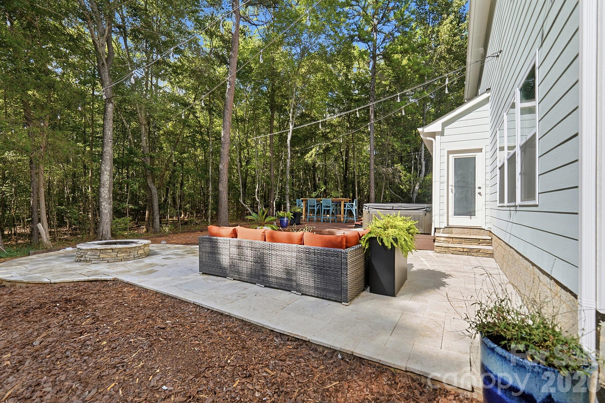 Private backyard - 5409 Cotton Top Court, Waxhaw