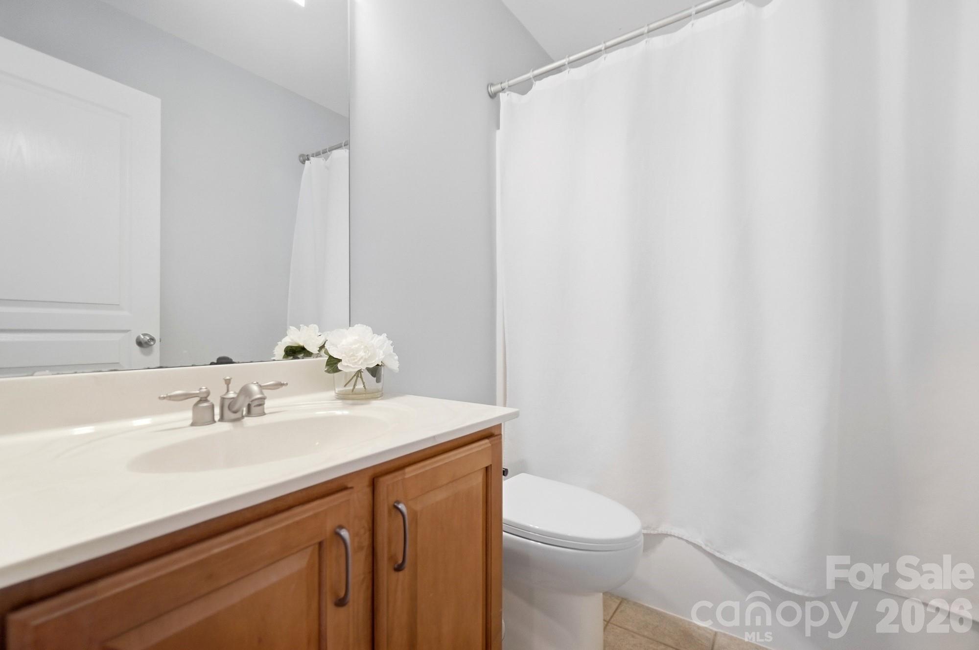 Full Bath in Hall - 10329 Misty Moss Court, Mint Hill
