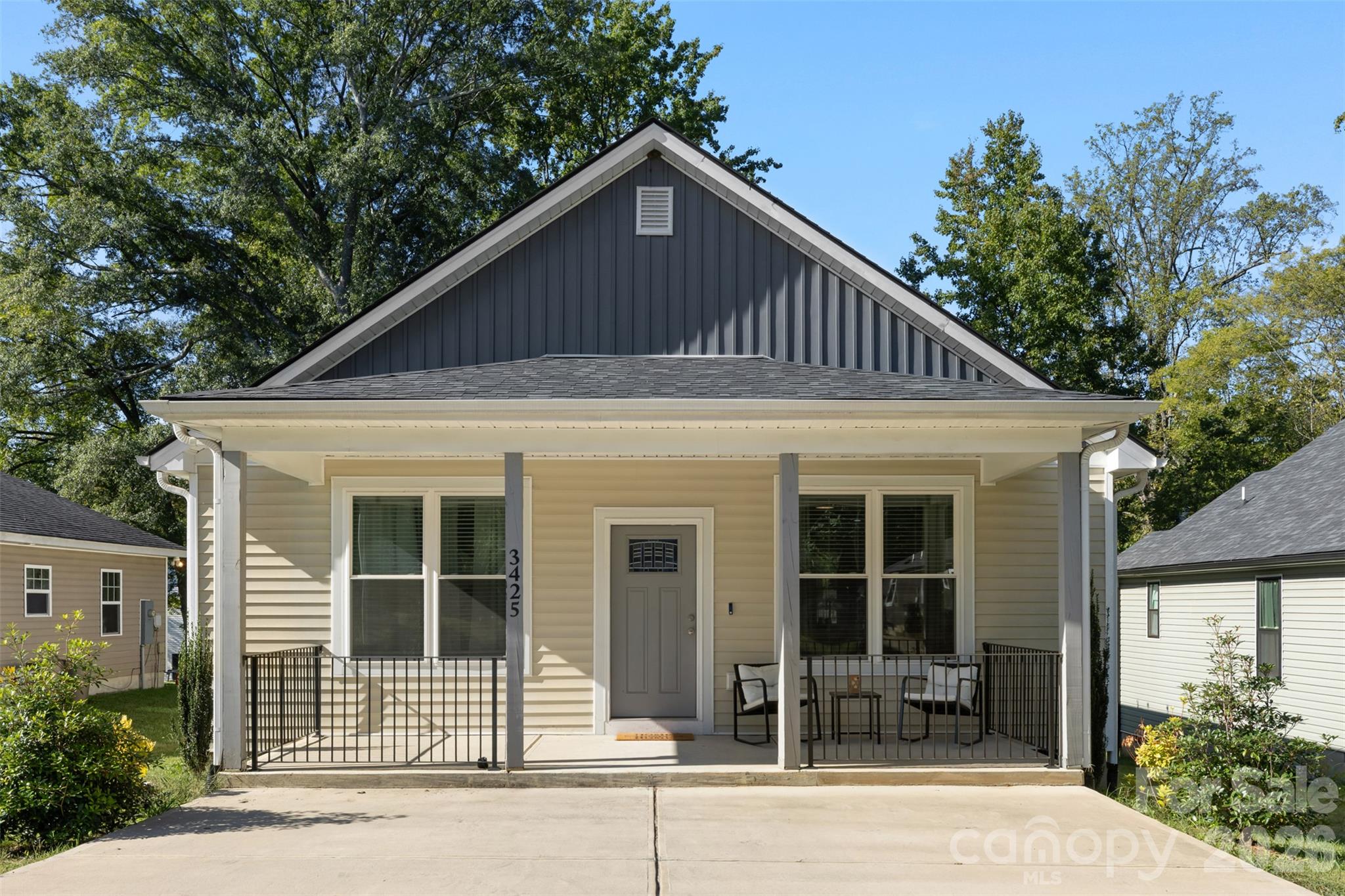 Cute covered front porch - 3425 Mable Hubbard Drive, Charlotte