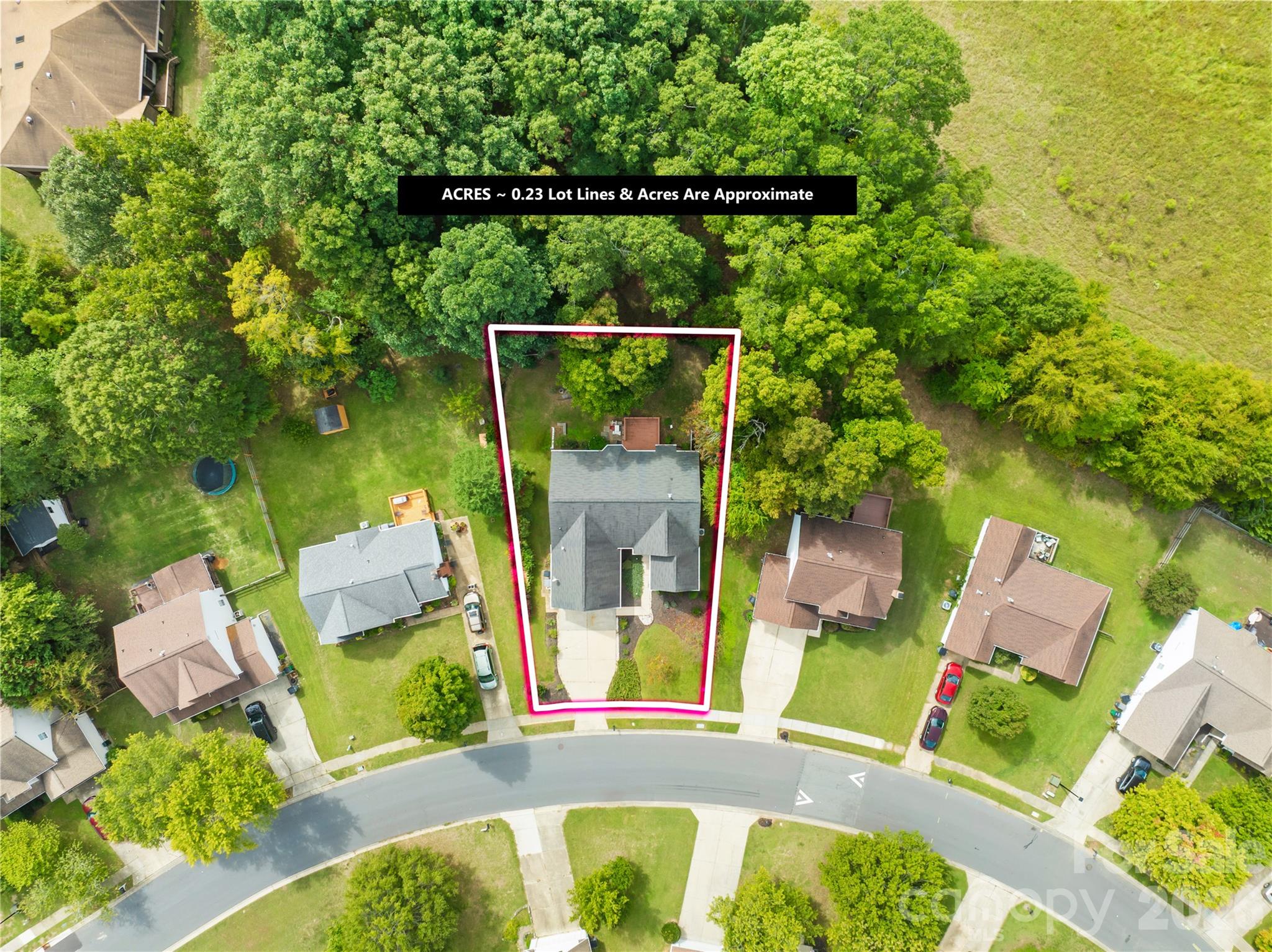 Single Family Residence at 9521 Foggy Meadow Road, Charlotte, photo 34 of 38