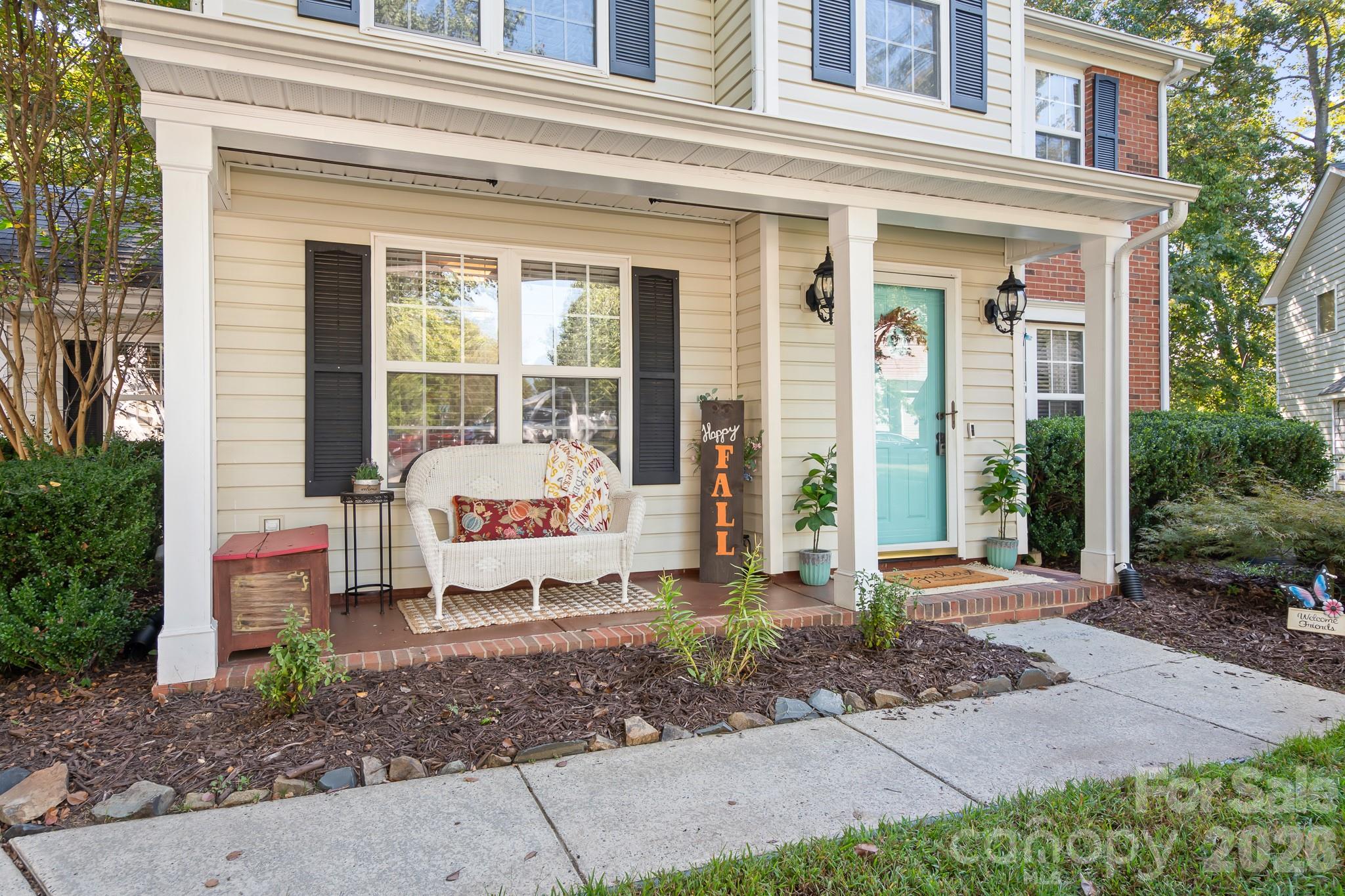 Rocking Chair Covered Front porch ready for you to sip on some tea and meet the neighbors! - 4126 Medford Drive NW, Concord