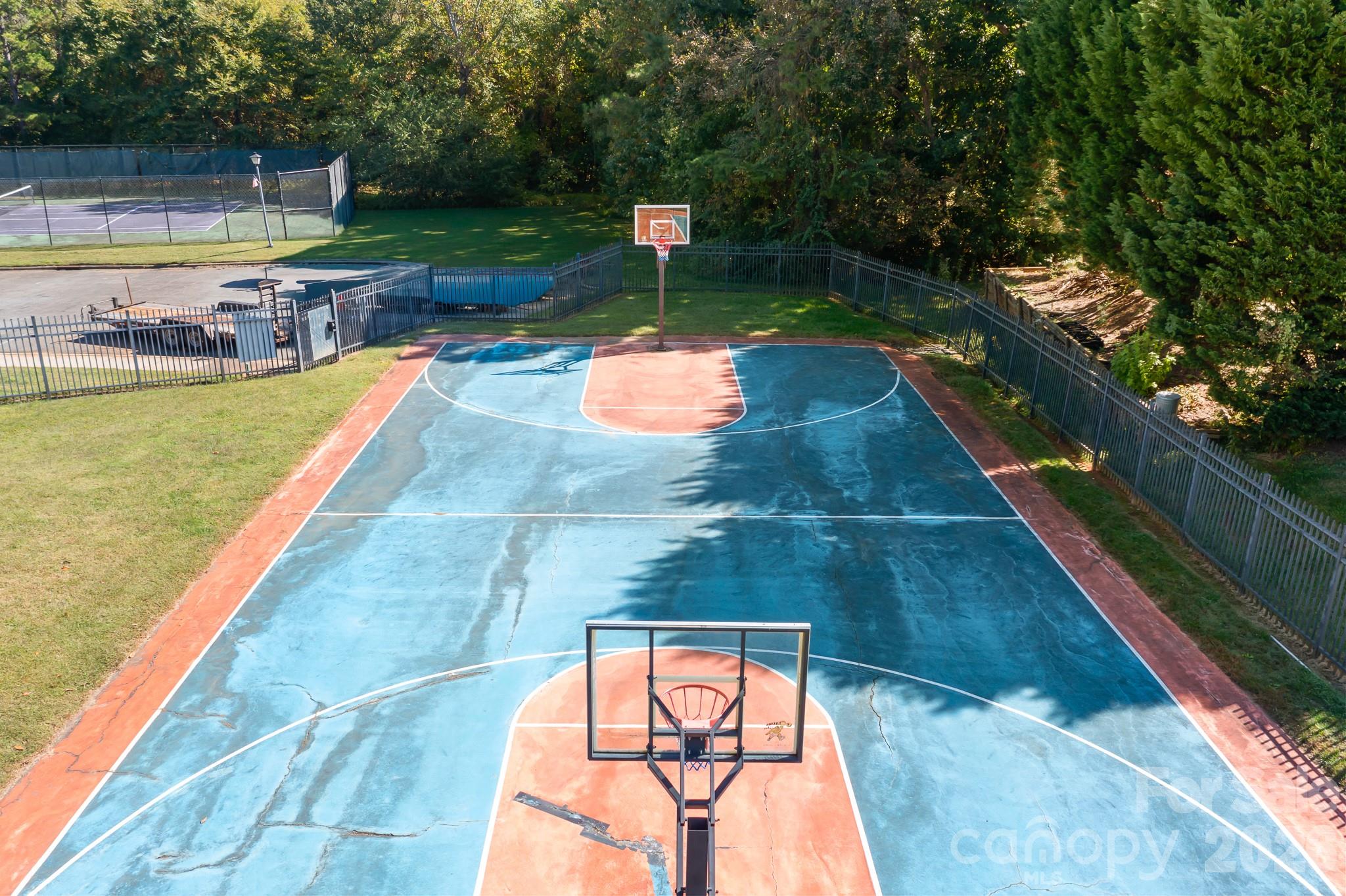 Basketball court. Perfect for a game of pick up! - 4126 Medford Drive NW, Concord