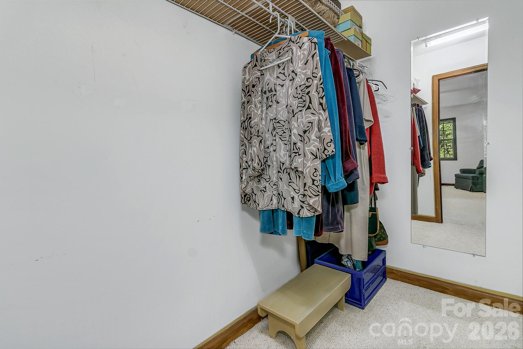 Primary closet - 3111 Essex Path, Hendersonville