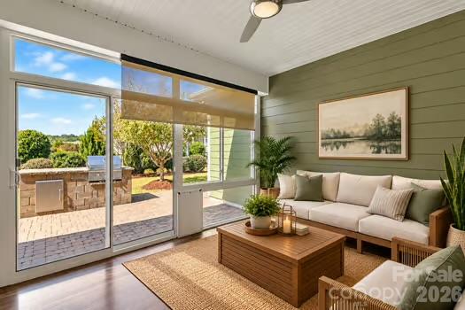 Virtually stage sunroom - 3120 Oliver Stanley Trail, Lancaster