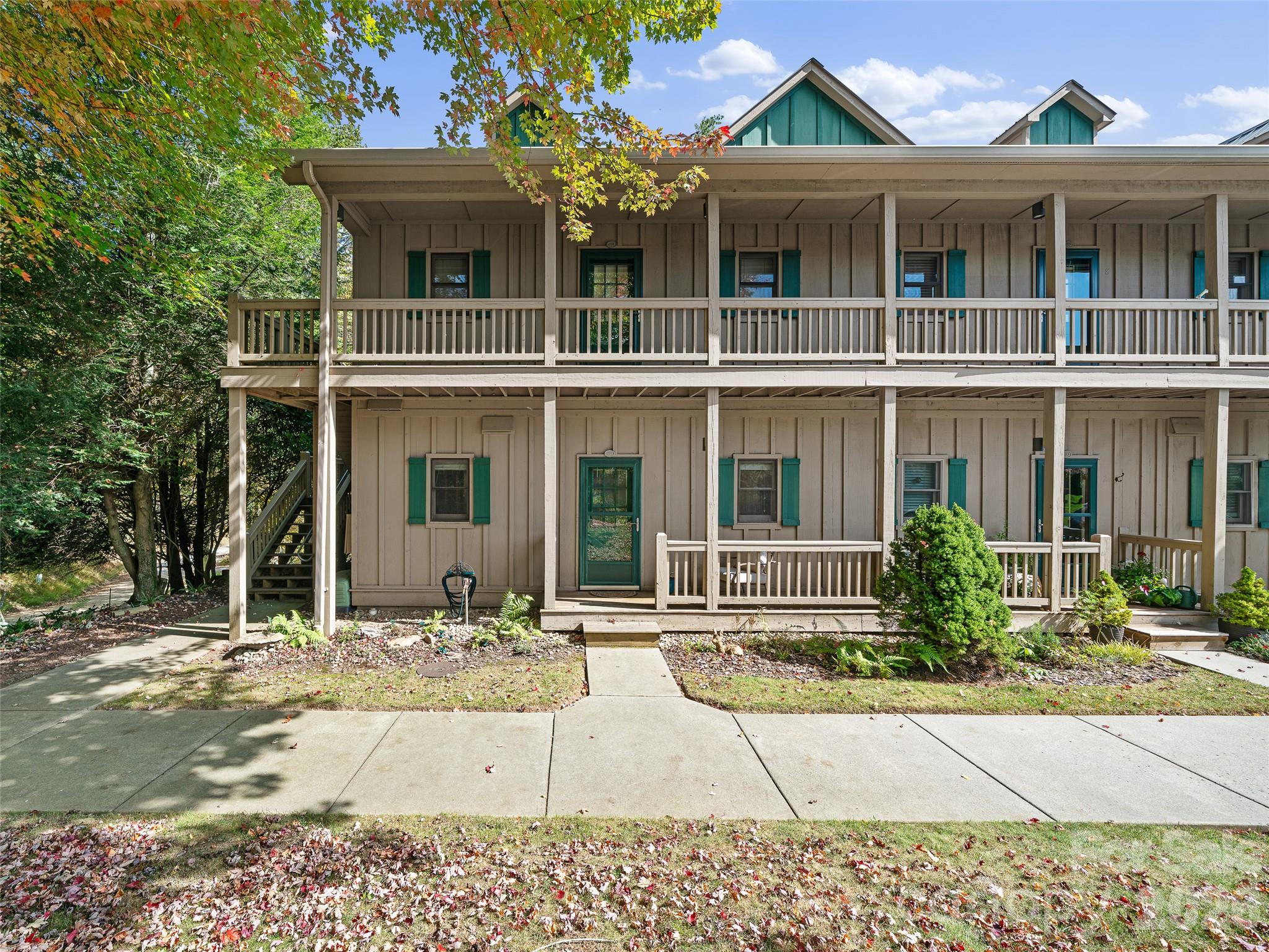 Bottom floor end unit condo. Easy one level living. - 2521 Wolf Laurel Road, Mars Hill