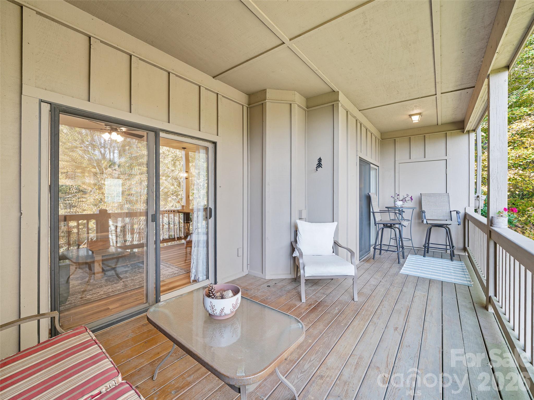 Access from bedroom and den - 2521 Wolf Laurel Road, Mars Hill