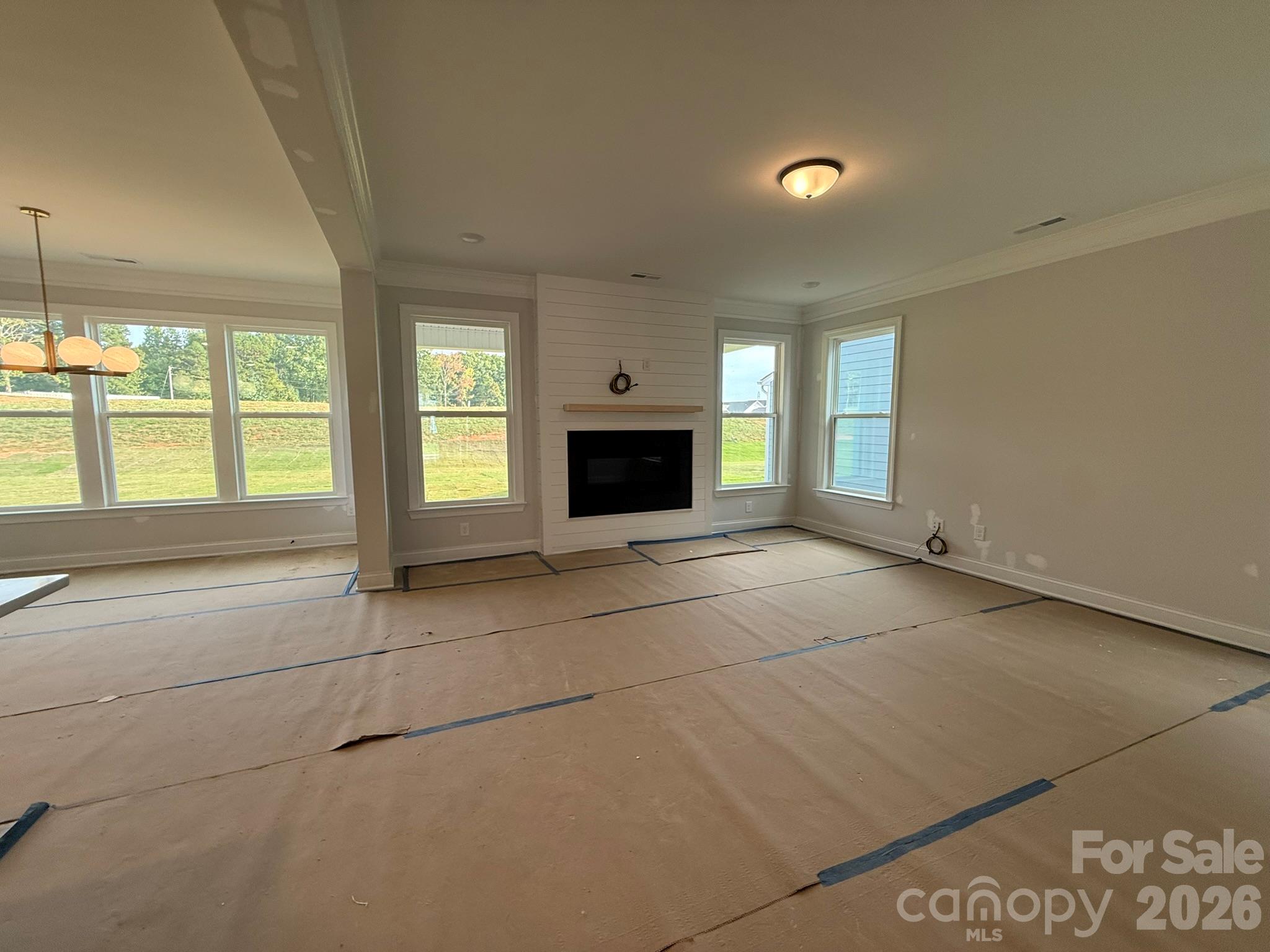 Family Room - 4487 Blue Mound Court, Stanley