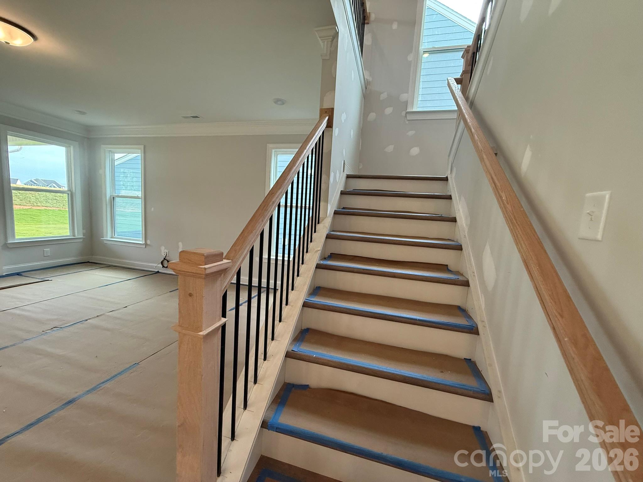 Stairs - 4487 Blue Mound Court, Stanley
