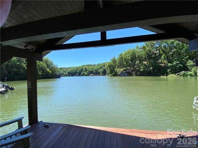 Covered dock at Firefly Cove marina - 711 Boys Camp Road, Lake Lure