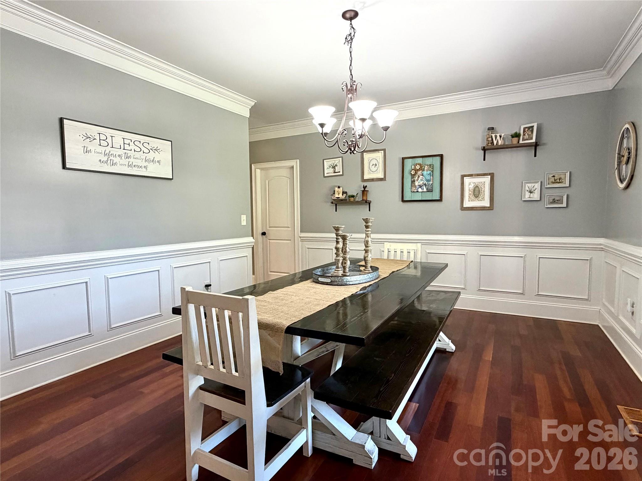 dining room - 129 Big Oak Lane, Statesville