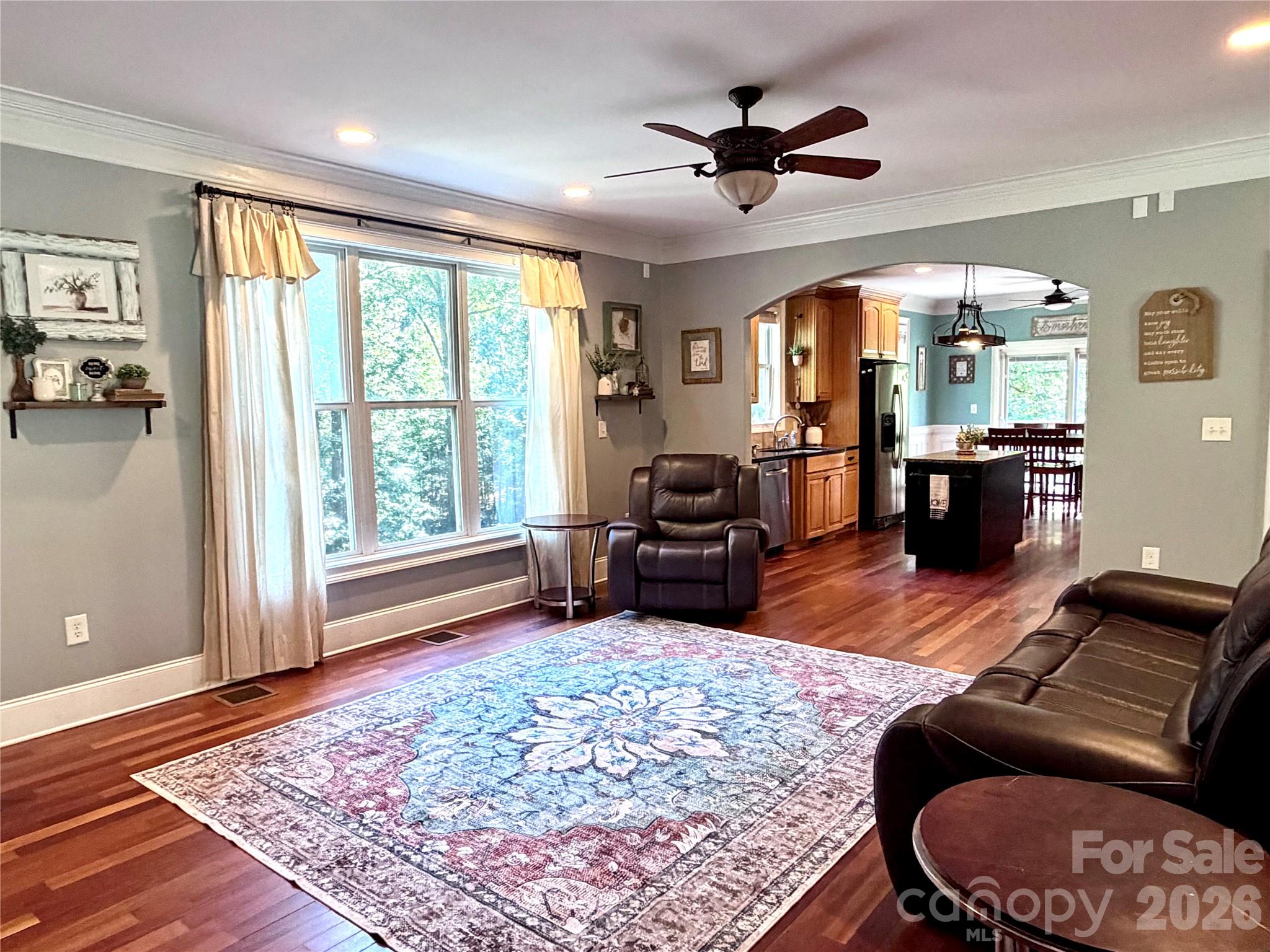 living room - 129 Big Oak Lane, Statesville