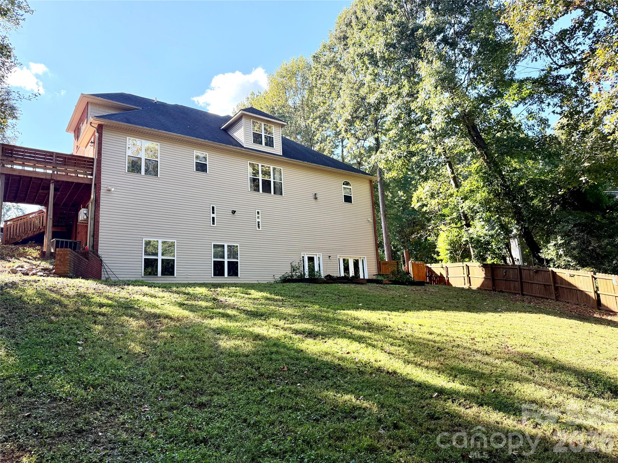 rear of home - 129 Big Oak Lane, Statesville