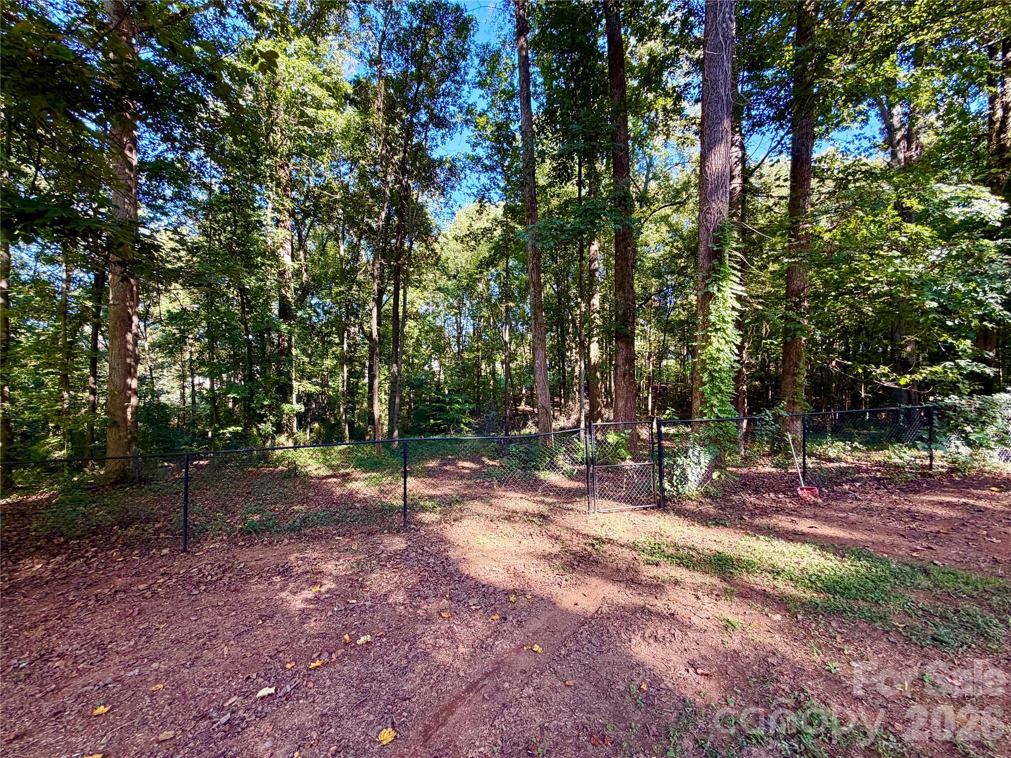 wooded are beyond fence - 129 Big Oak Lane, Statesville