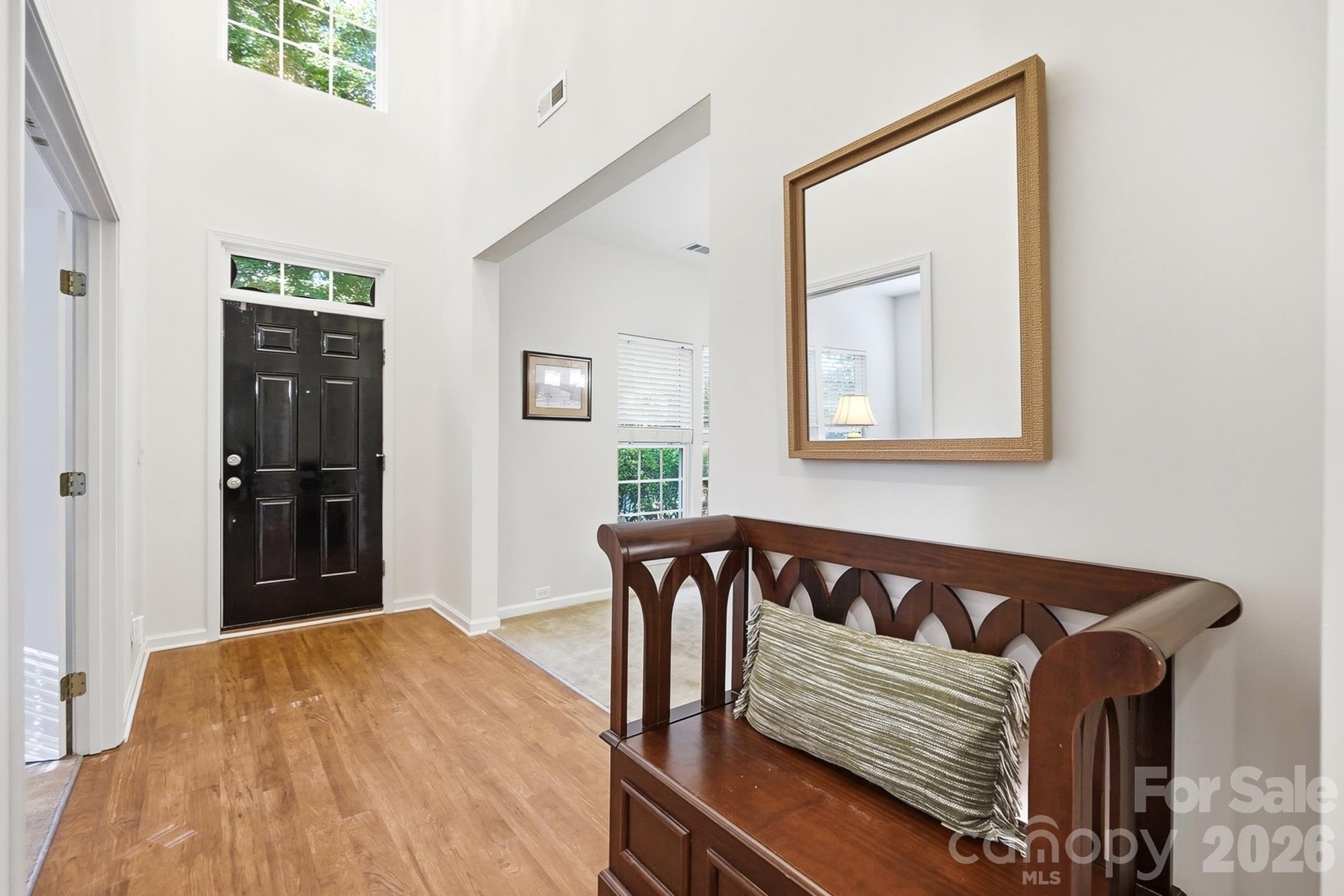 2 story foyer - 2100 Pineapple Court, Matthews