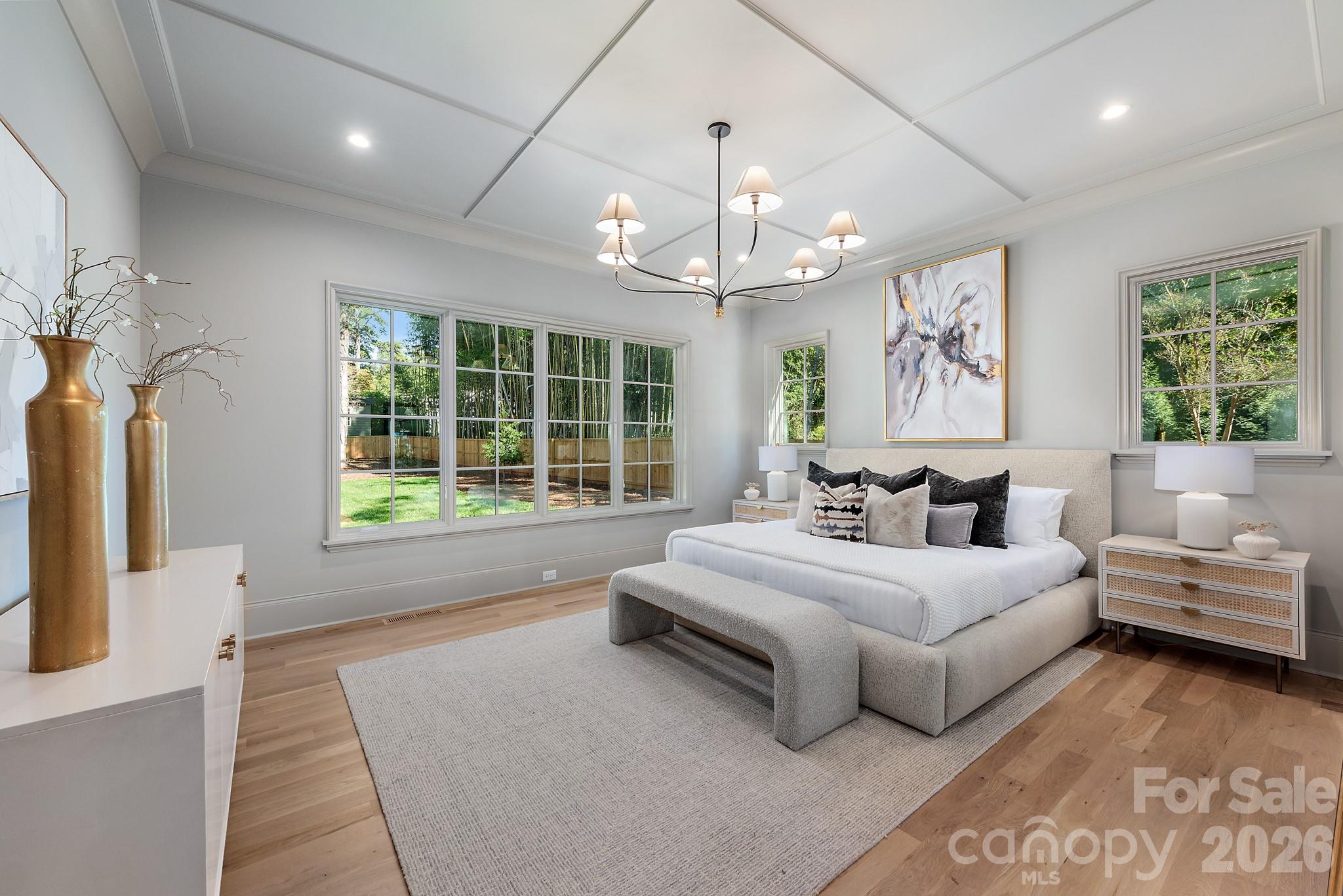 Main level primary suite. - 133 Wonderwood Drive, Charlotte