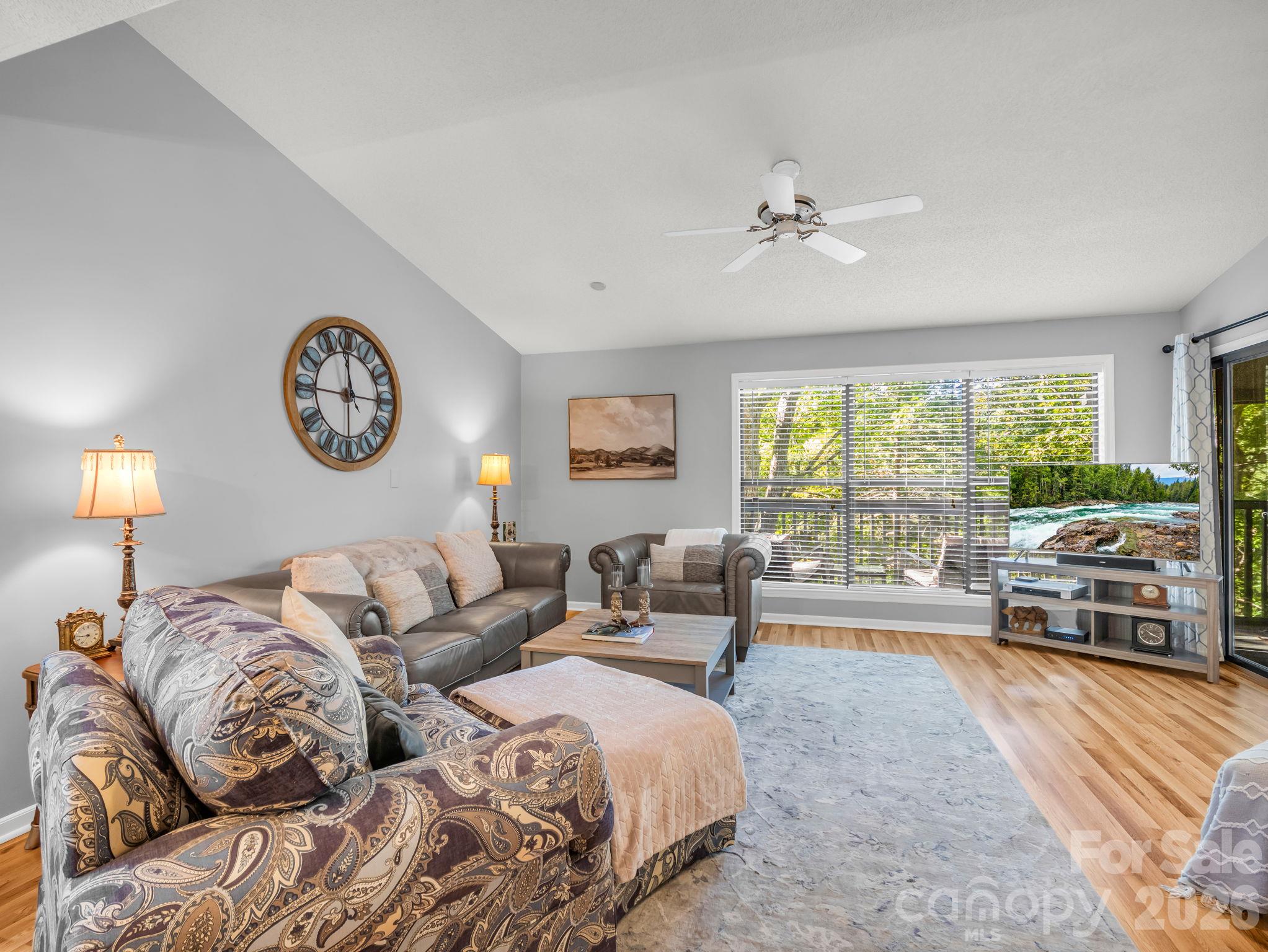 Living Room - 121 Quail Run Court, Lake Lure