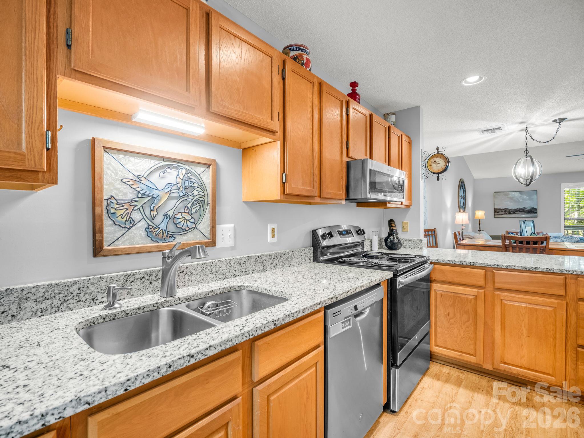 Kitchen - 121 Quail Run Court, Lake Lure