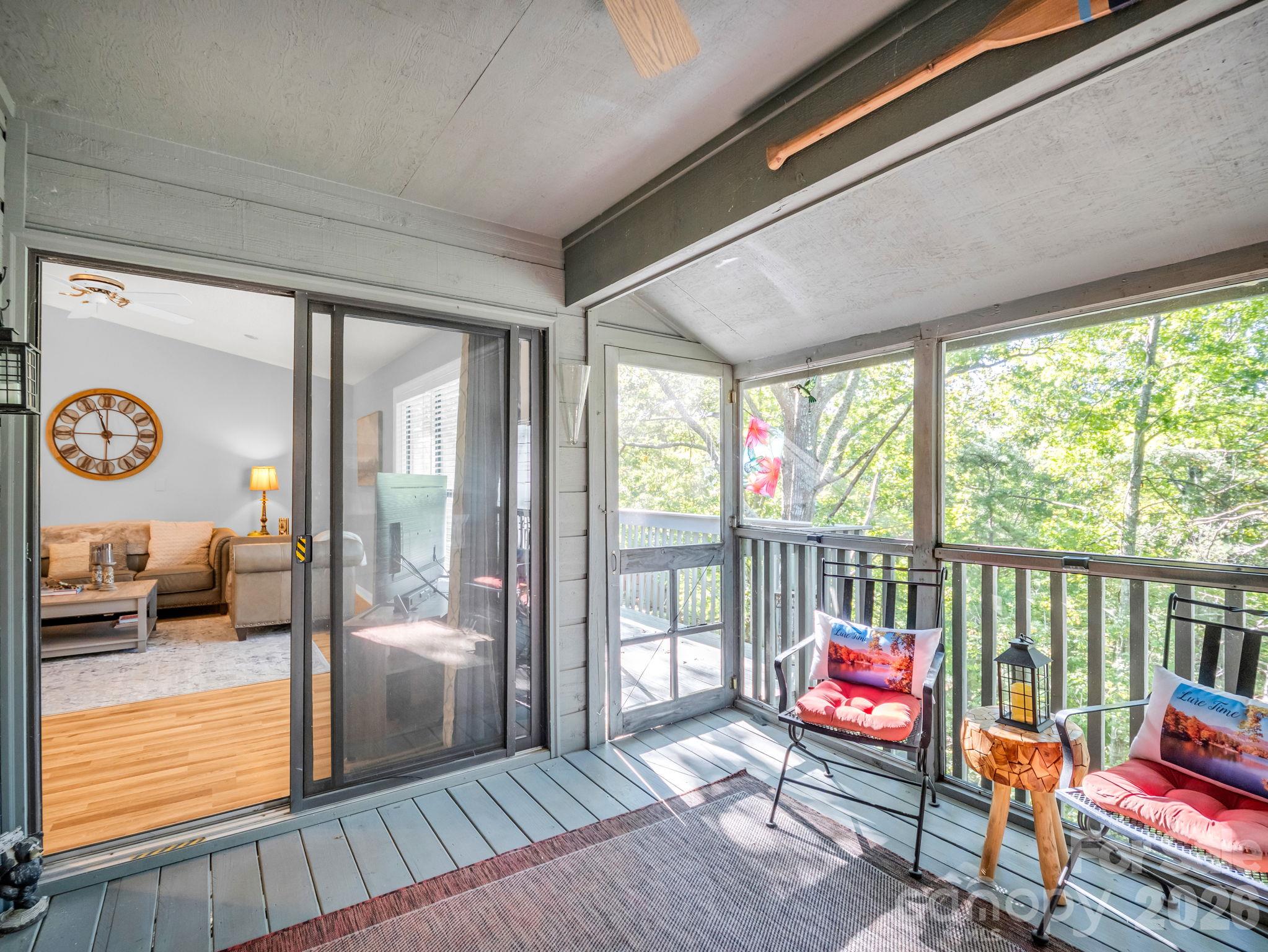 Screened Porch - 121 Quail Run Court, Lake Lure