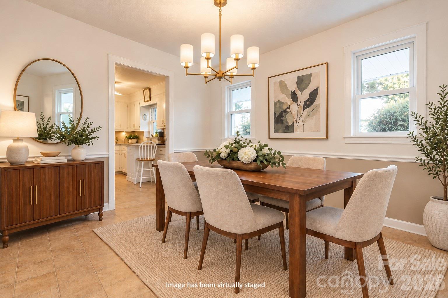 Dining Room - Virtually Staged - 84 Portcrest Heights, Marion