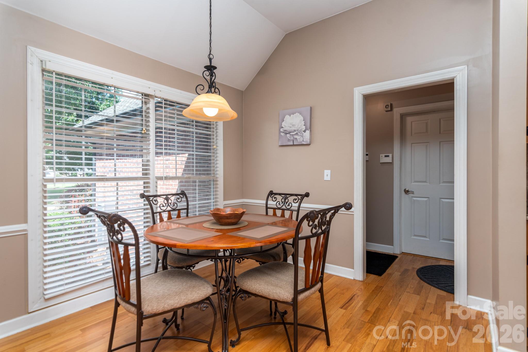 Breakfast nook - 2915 Woodfield Lane, Lincolnton