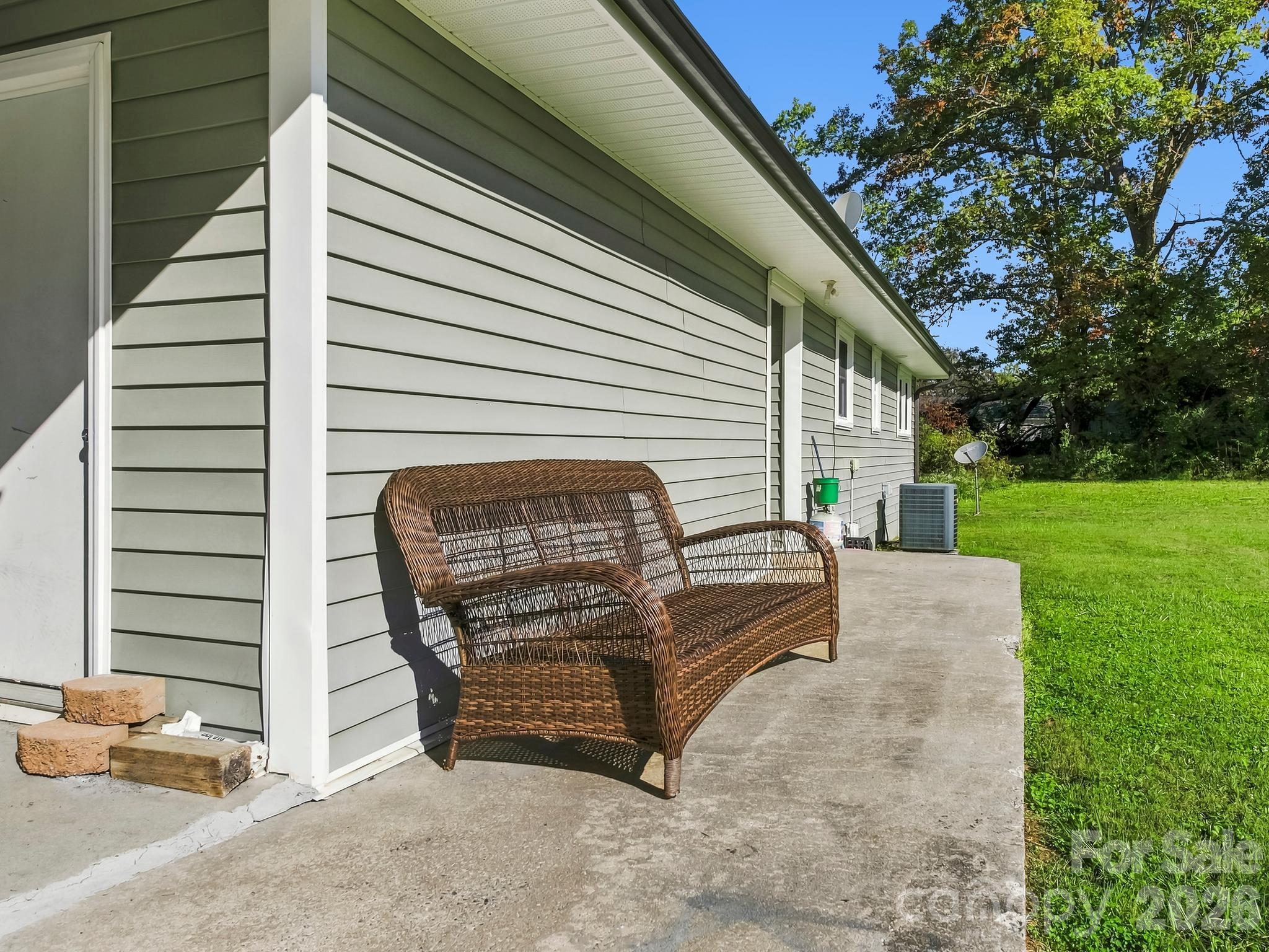 Back Patio on Duplex on Randolph Ave - 17 Randolph Avenue, Flat Rock