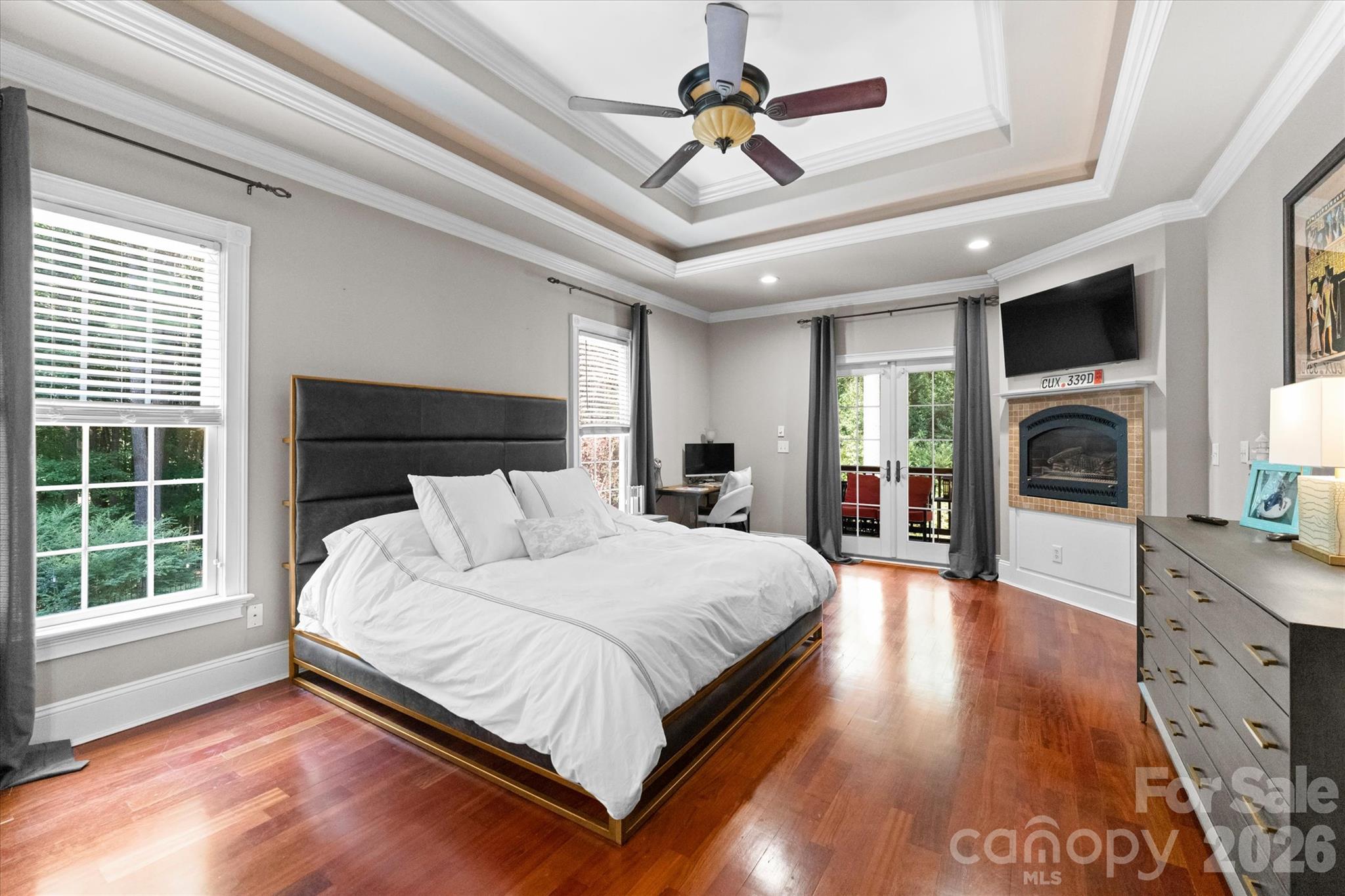 Main level primary bedroom - 4552 Sawgrass Court, Denver