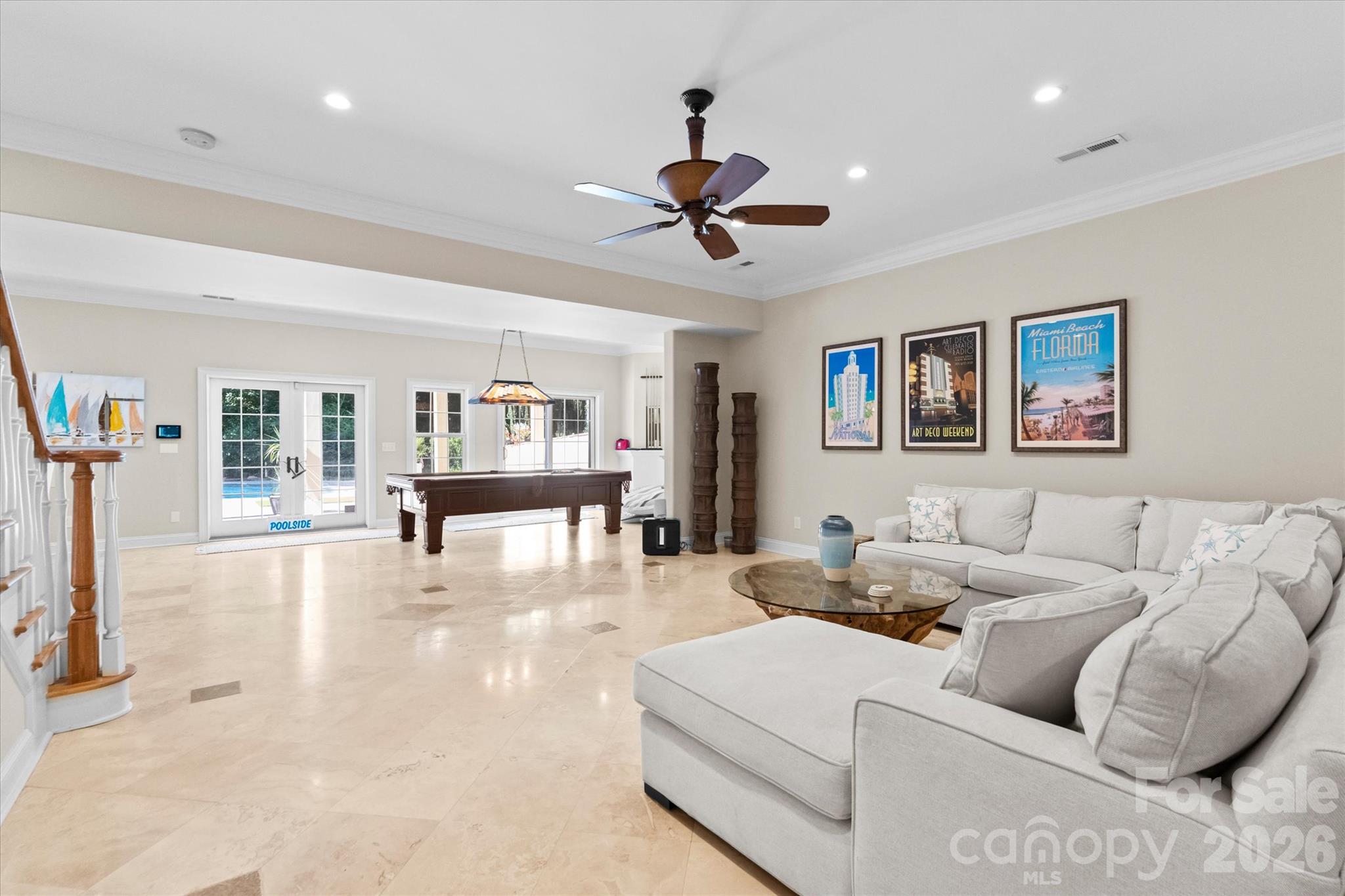 Basement living room - 4552 Sawgrass Court, Denver